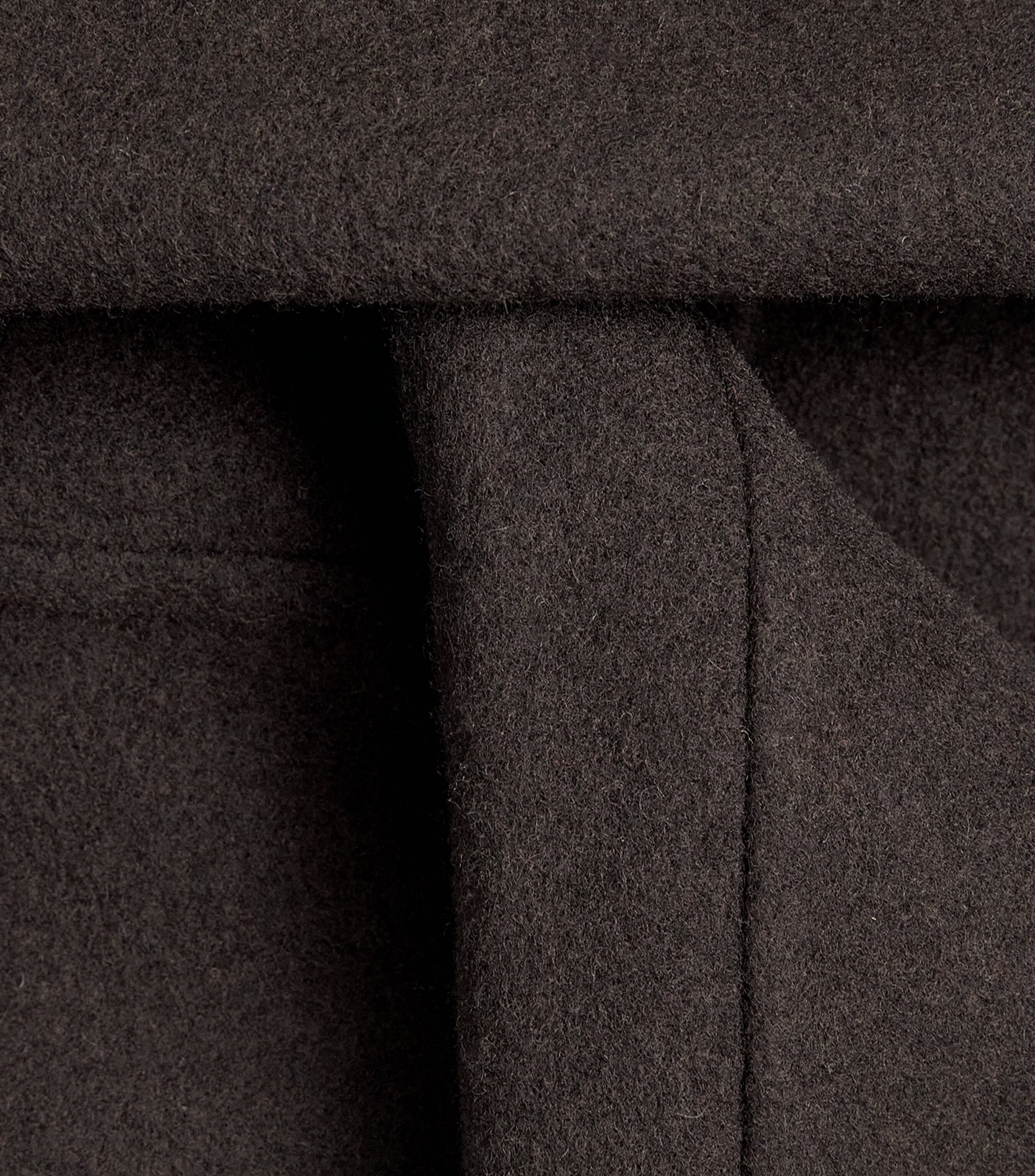 Cashmere-Wool Kipling Coat CHOCOLATE Image 5