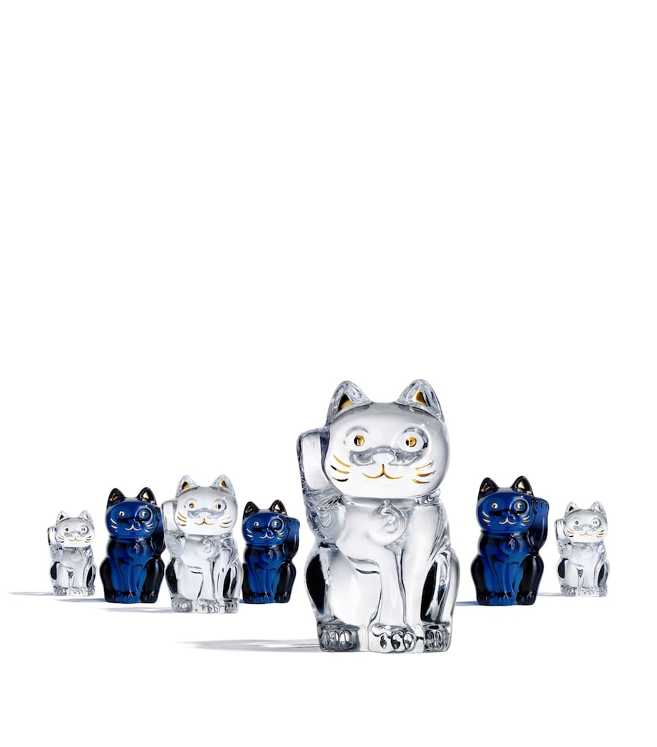 Maneki Neko Cat Figurine NO COLOUR Image 2