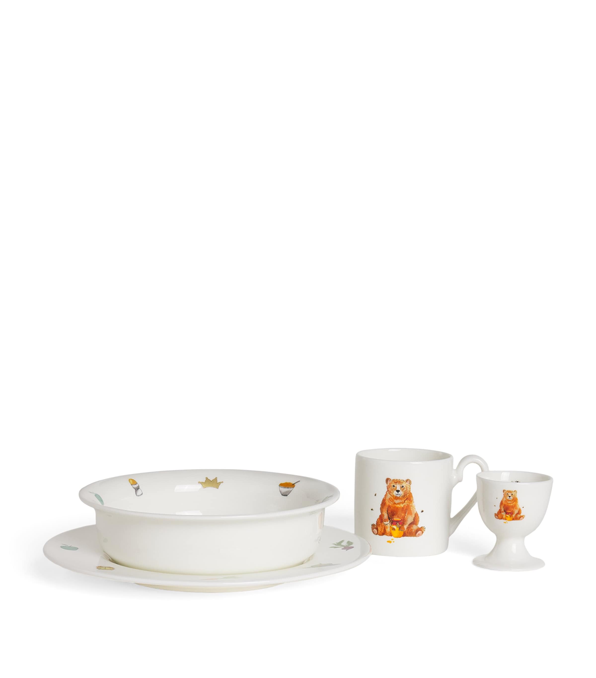 Manners Begin at Breakfast Crockery Suitcase Set BEAR Image 2