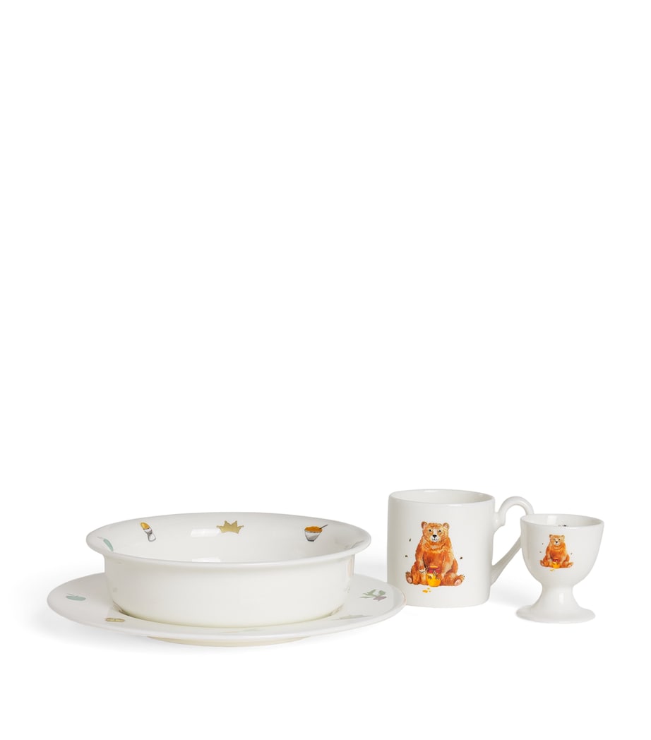Manners Begin at Breakfast Crockery Suitcase Set BEAR Image 3