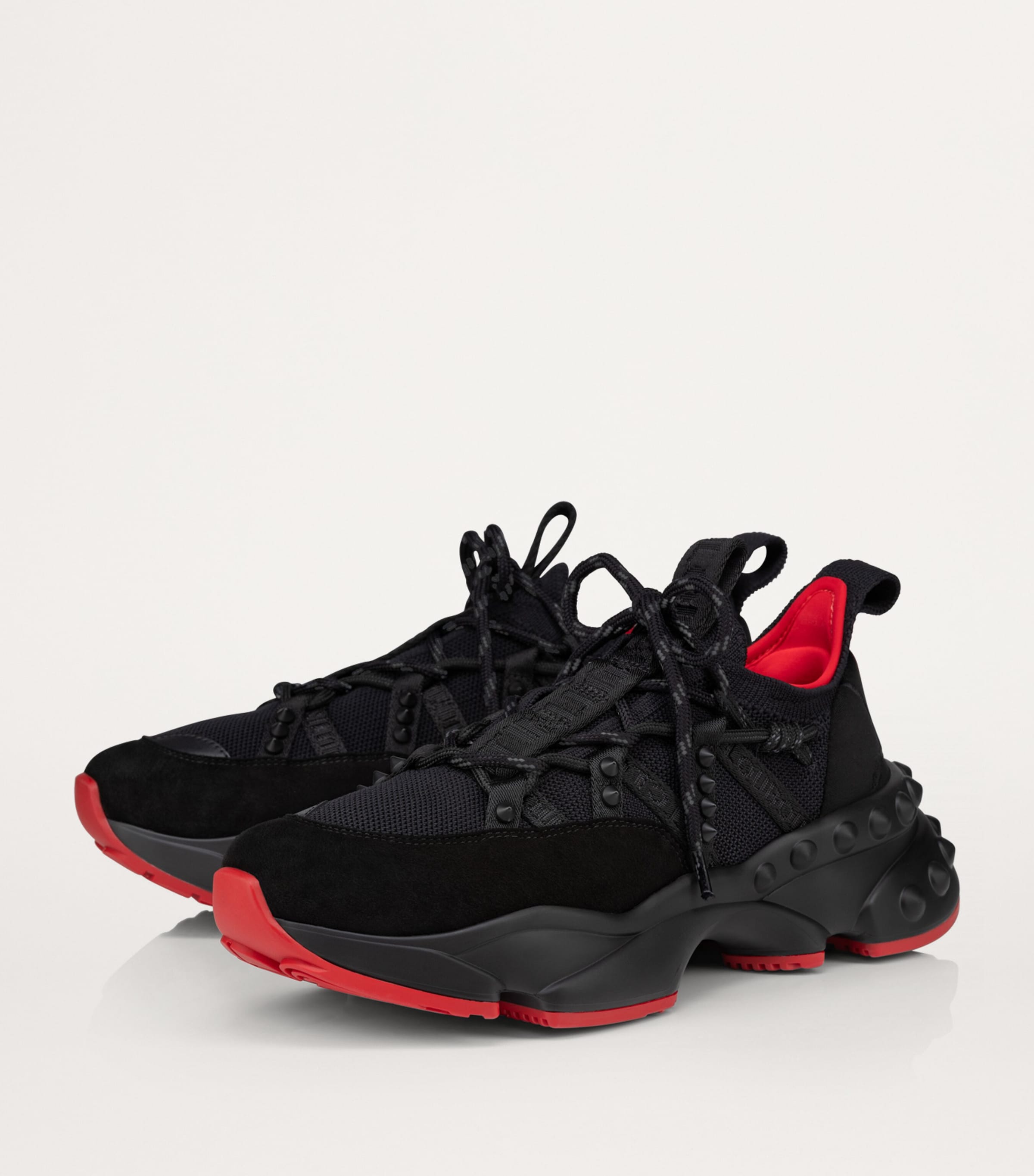 専用です【Christian Louboutin】TRAILRUN DONNA Christian Louboutin Black Trailnrun Donna Sneakers | Harrods UK