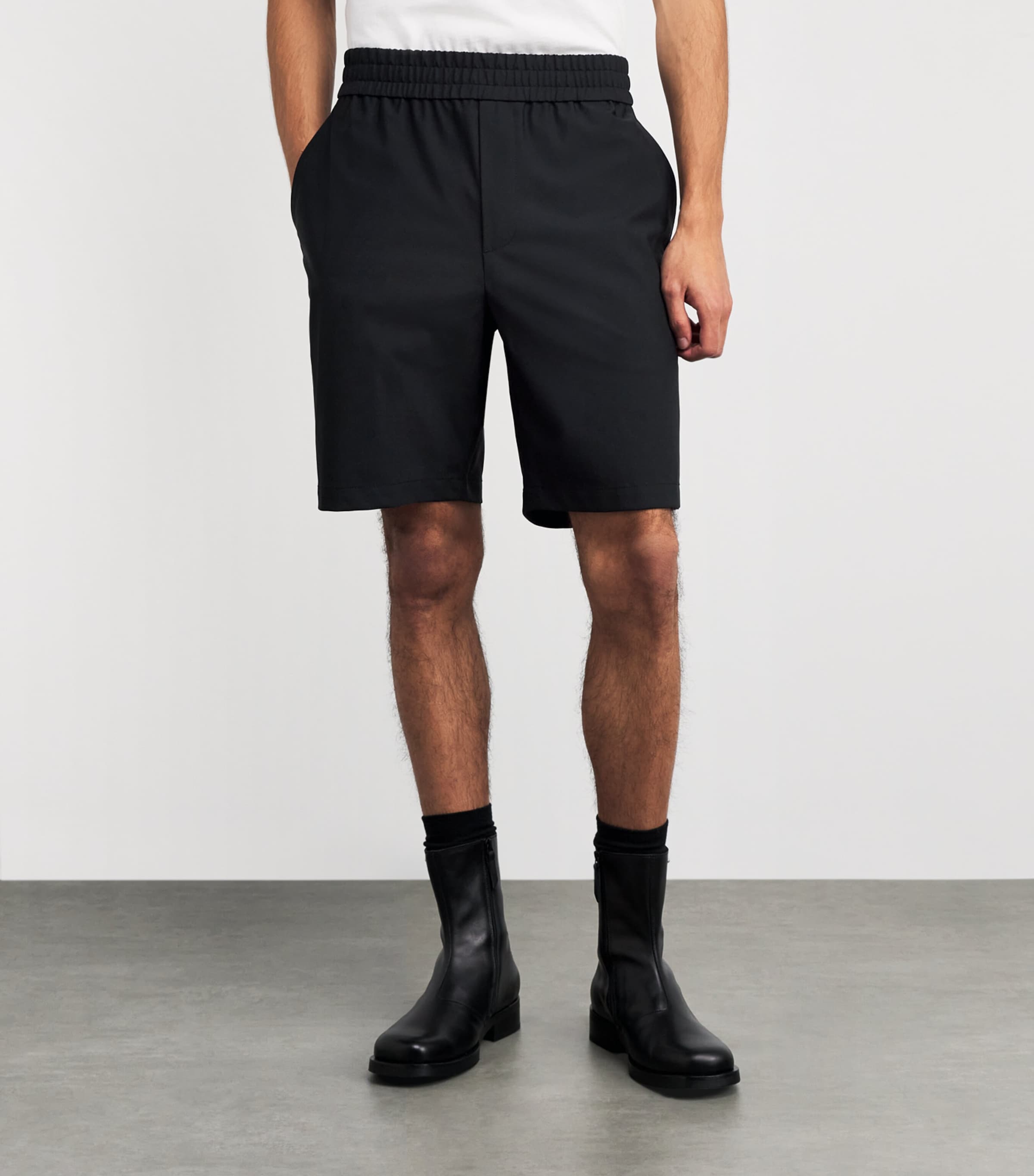 Logo Nomad Shorts 292 BLACK Image 3