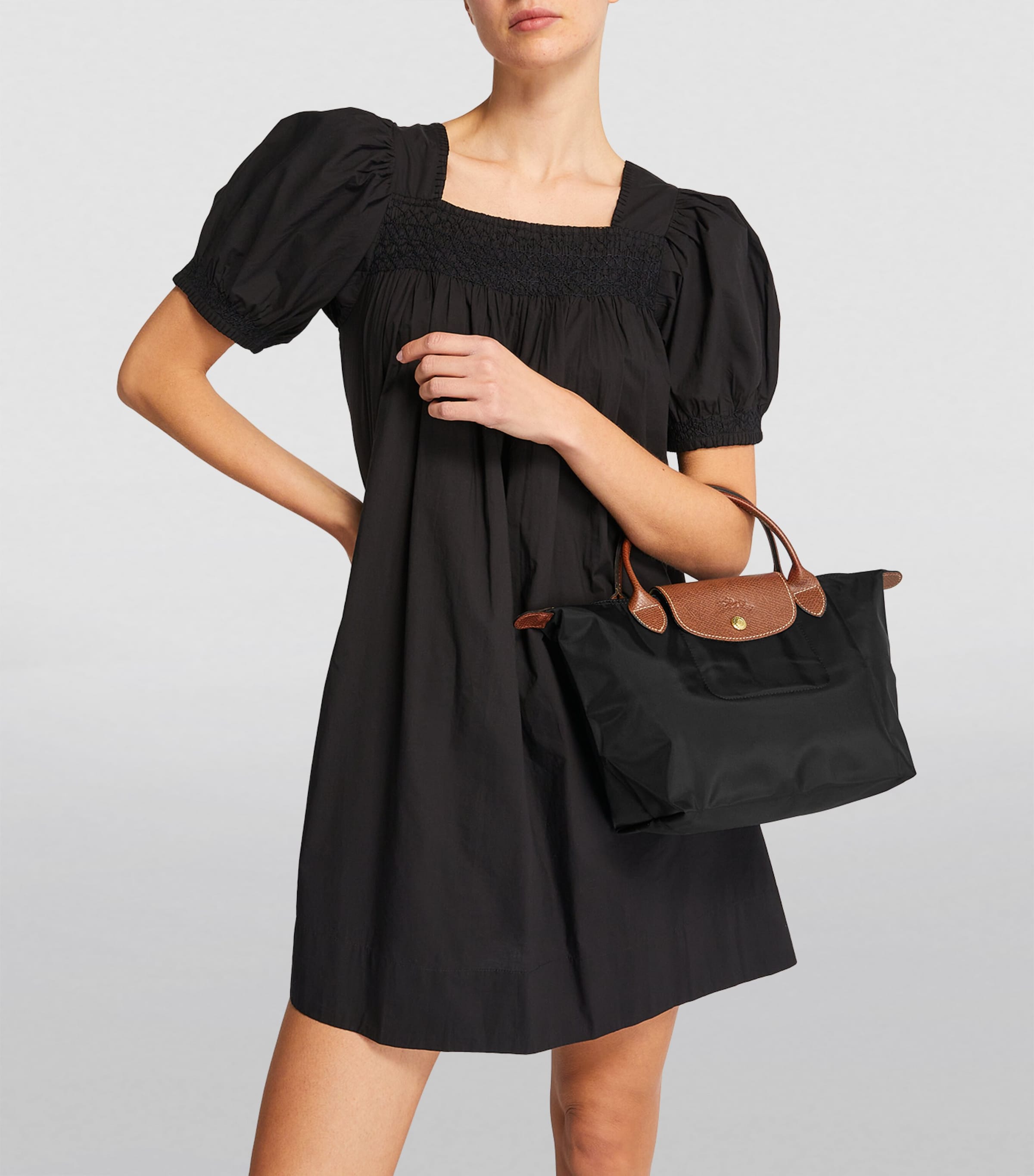 Small Le Pliage Original Handbag 001 BLACK Image 4