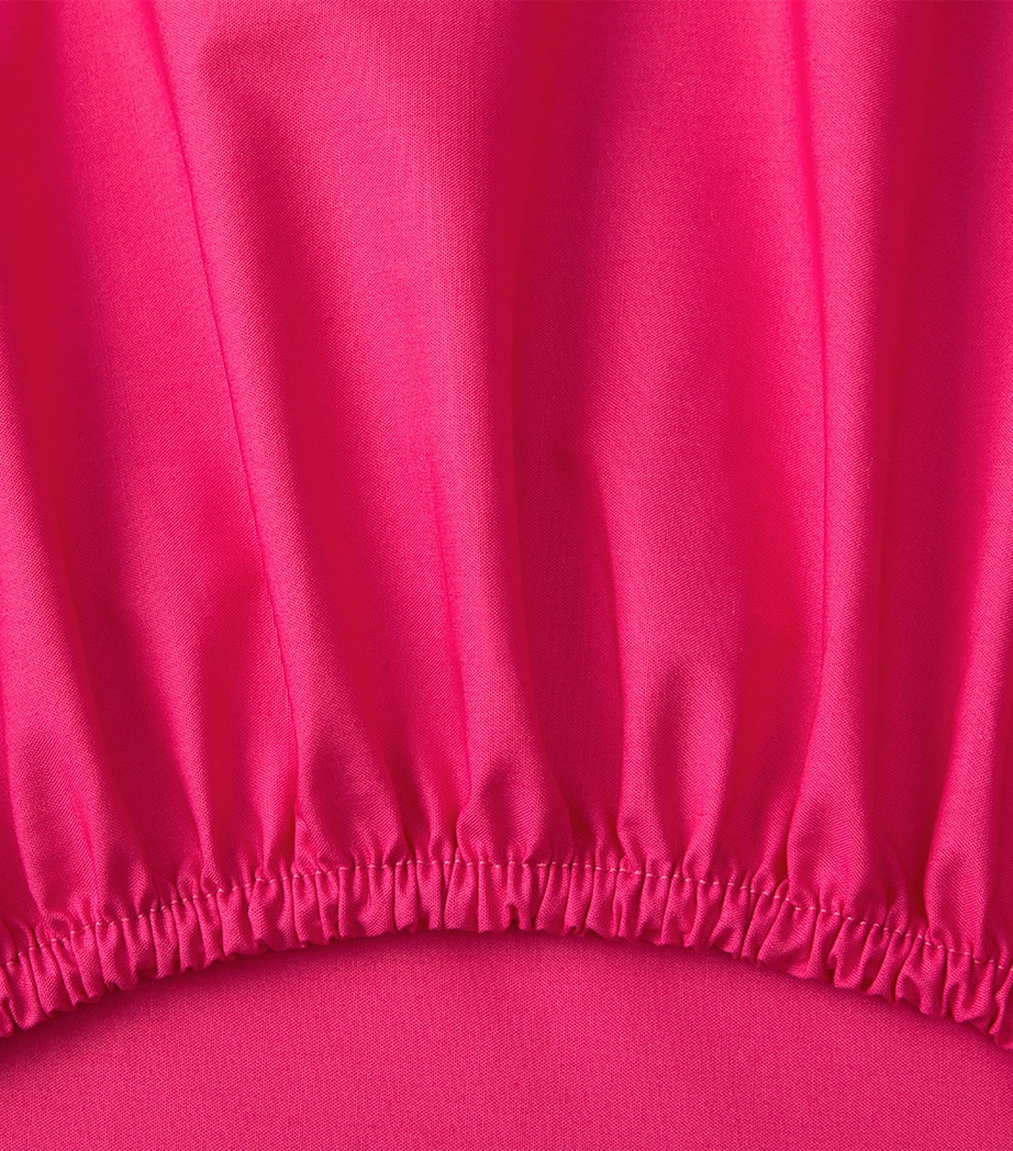 Ralph Lauren Home Cotton Polo Player Fitted Sheet (90cm x 200cm) Pinksky Image 3