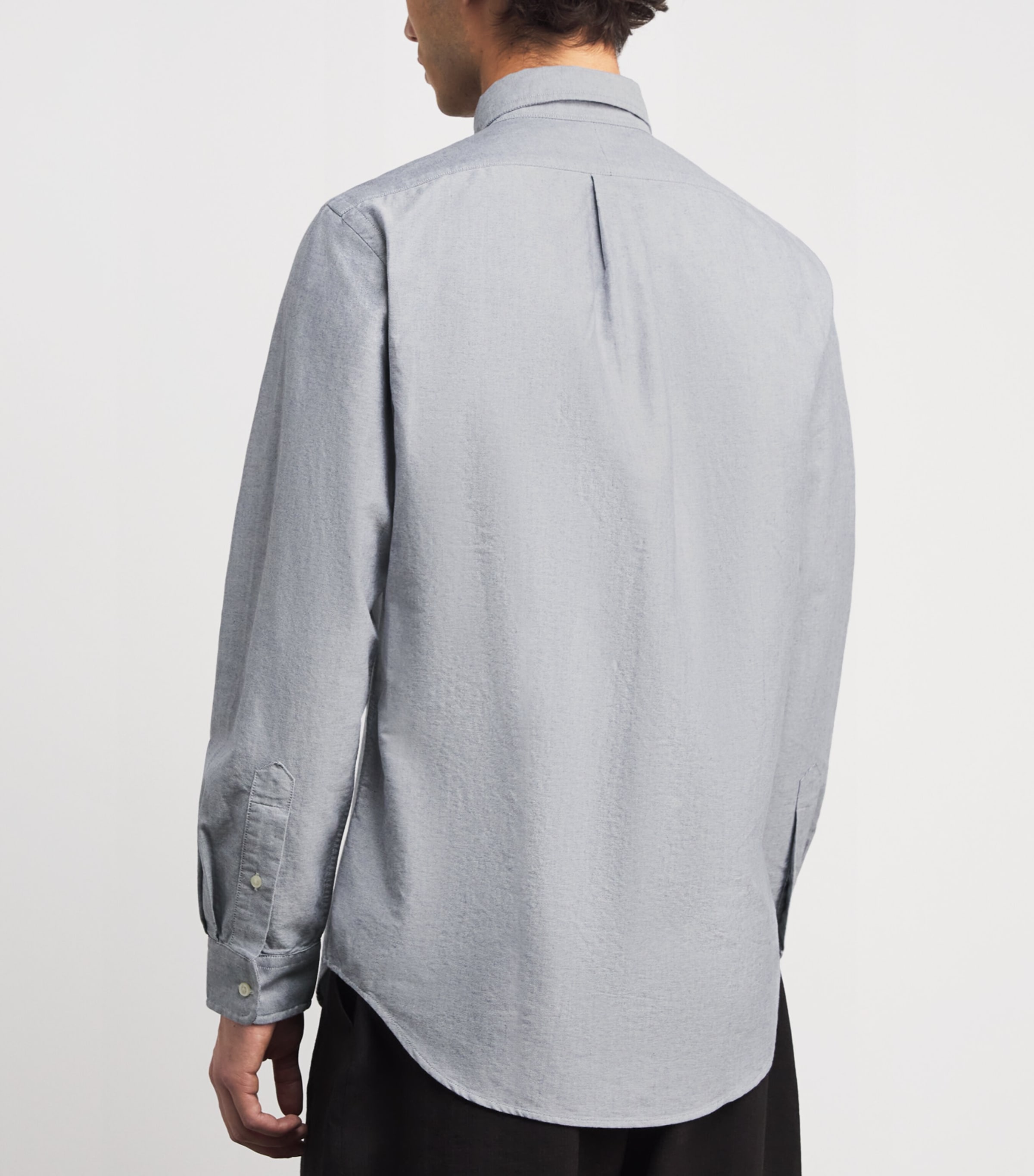 Custom Fit Oxford Shirt NAVY Image 4