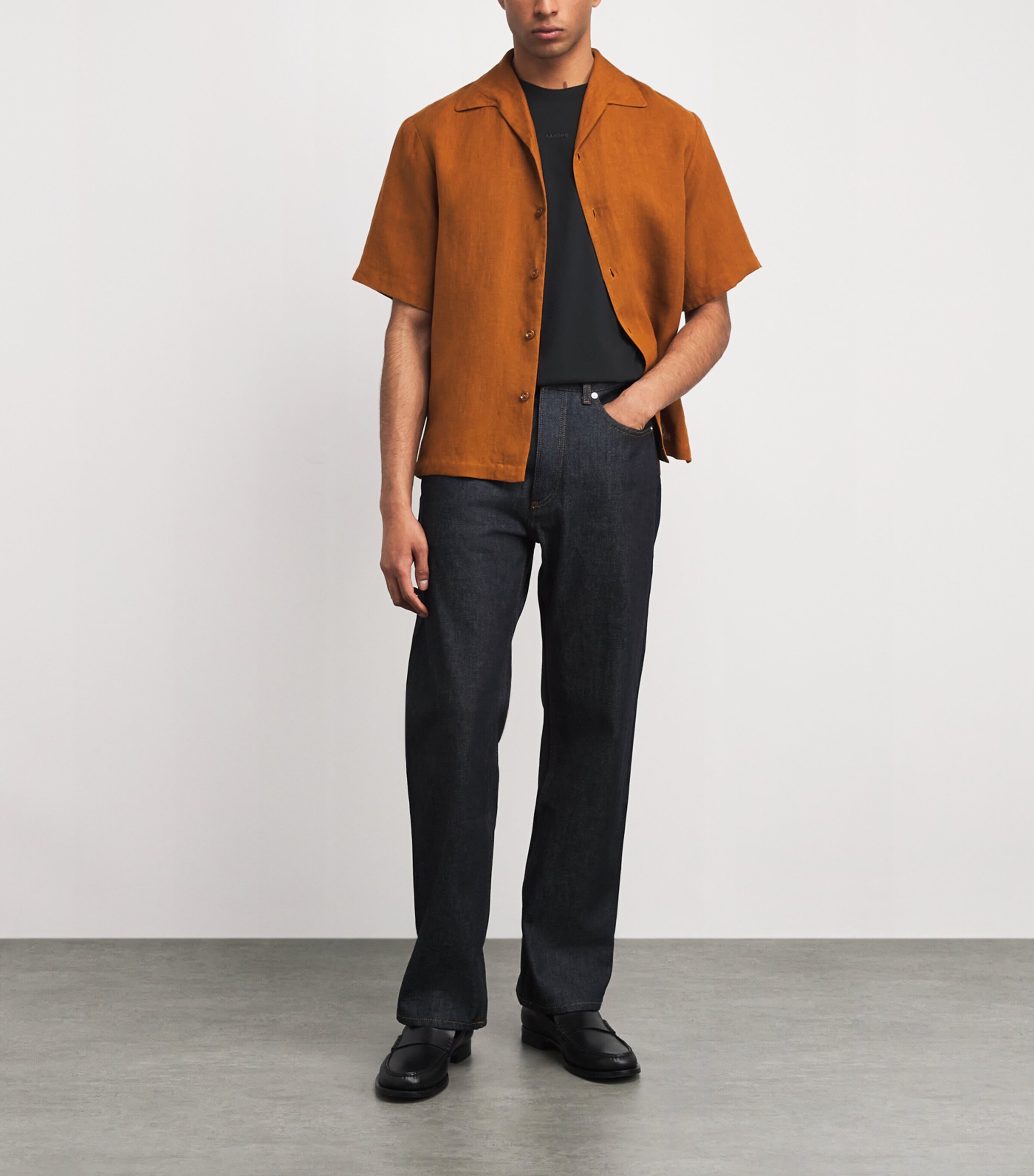 Organic Cotton Logo T-Shirt BLACK Image 2