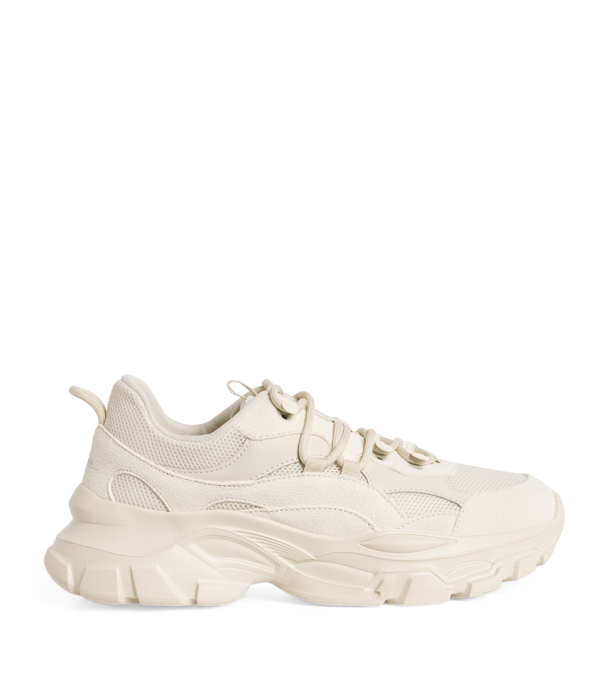 Leather Low-Top Sneakers IVORY Image 1