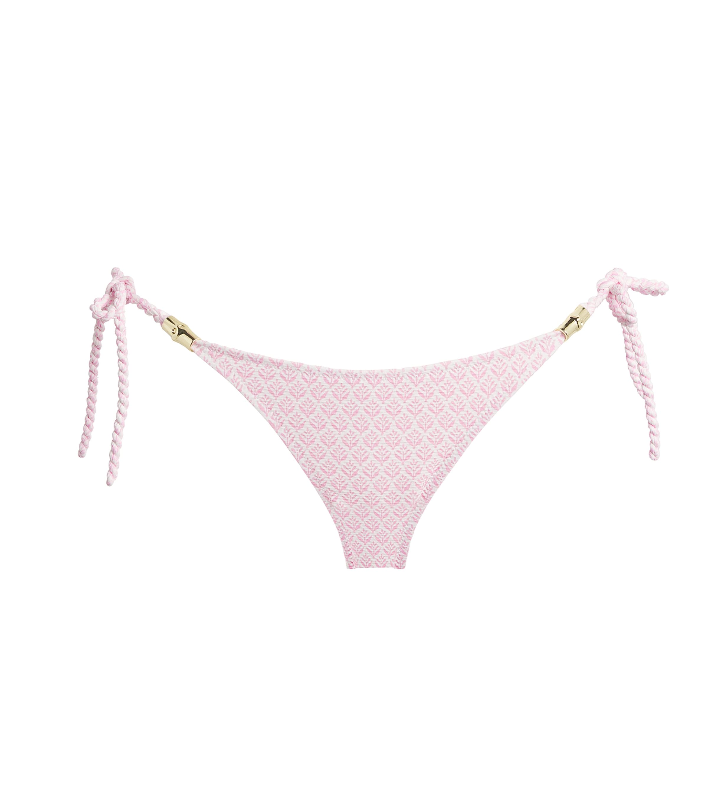 Heidi Klein Cap Ferrat Bikini Bottoms In Pink