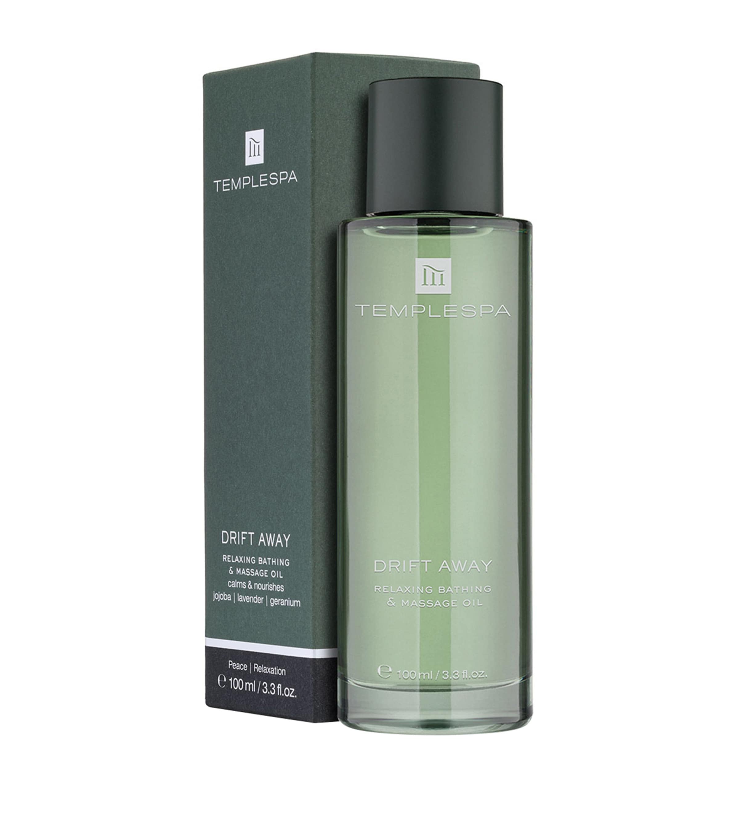 Temple Spa Drift Away Bath & Massage Oil In White