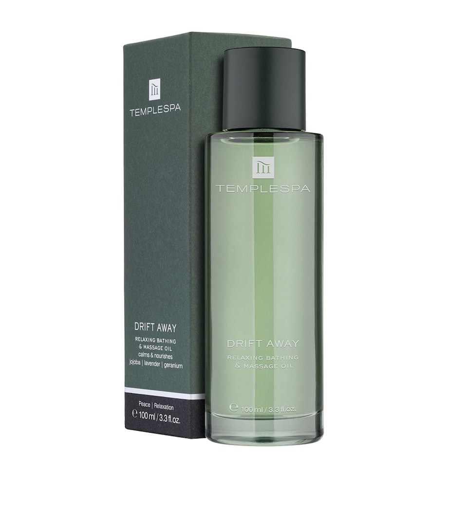 TEMPLESPA Drift Away Bath & Massage Oil (100ml) White Image 4
