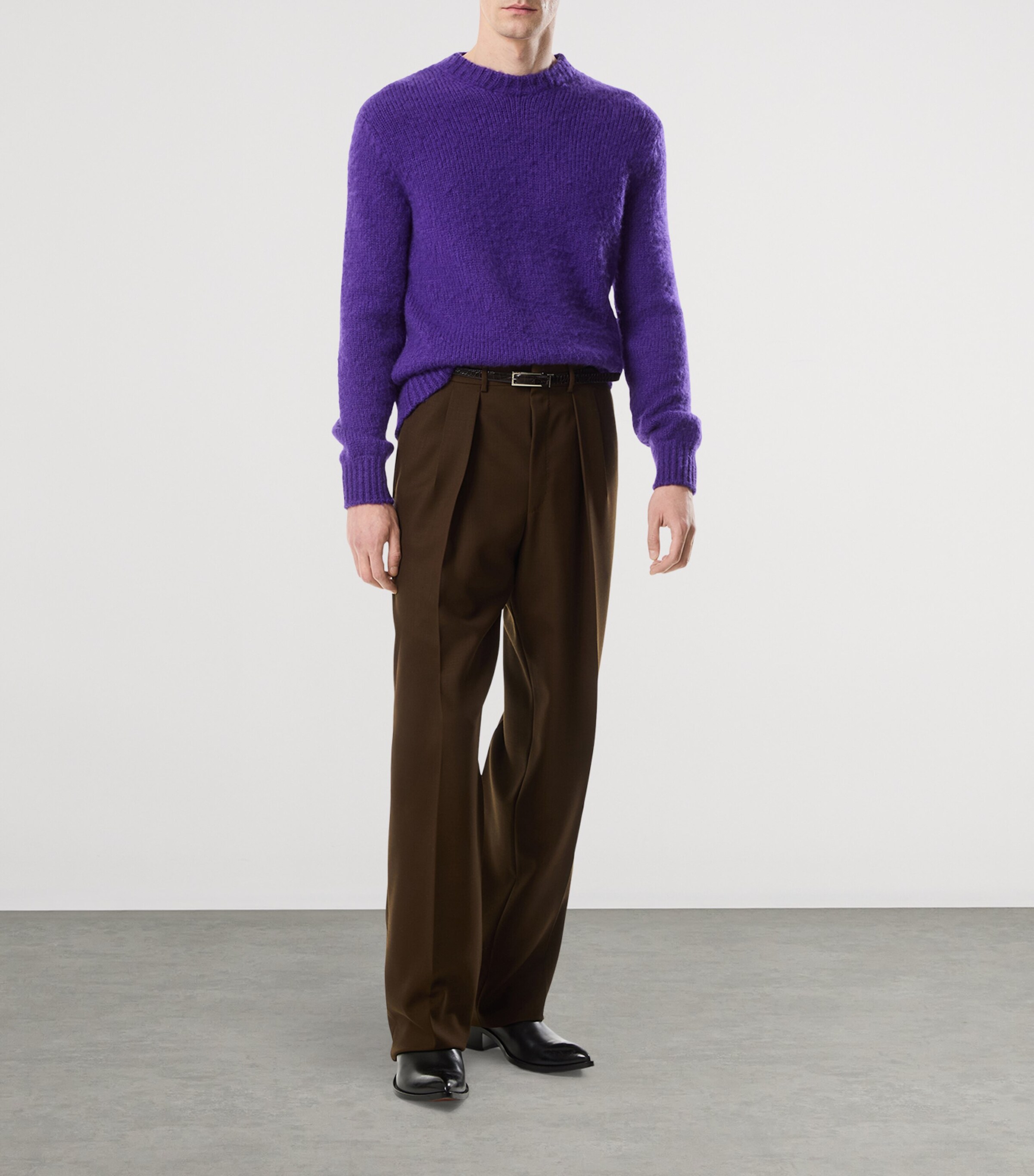 Cashmere Crew-Neck Sweater GV590 Image 3