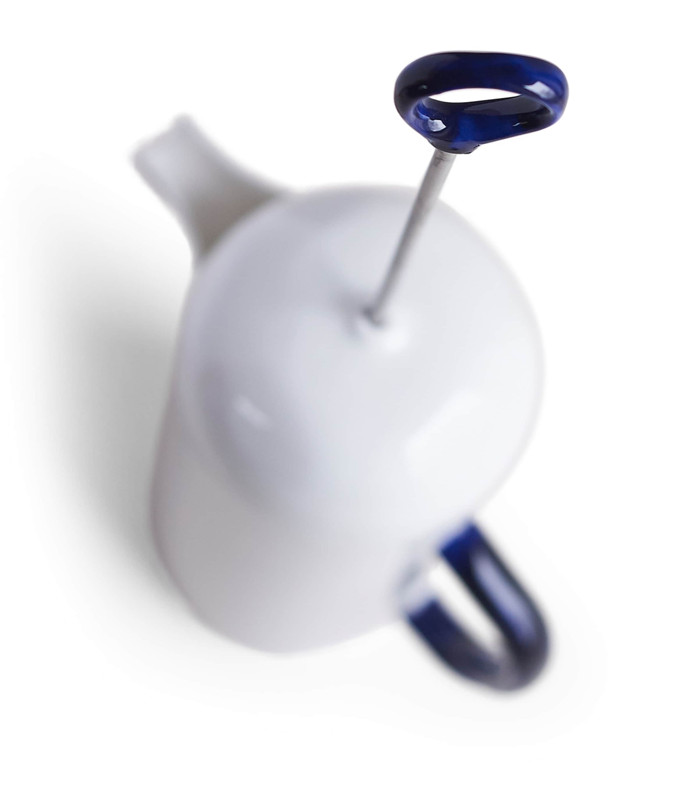 Fine Bone China Cobalt Cafetière  (1L) BLUE Image 3