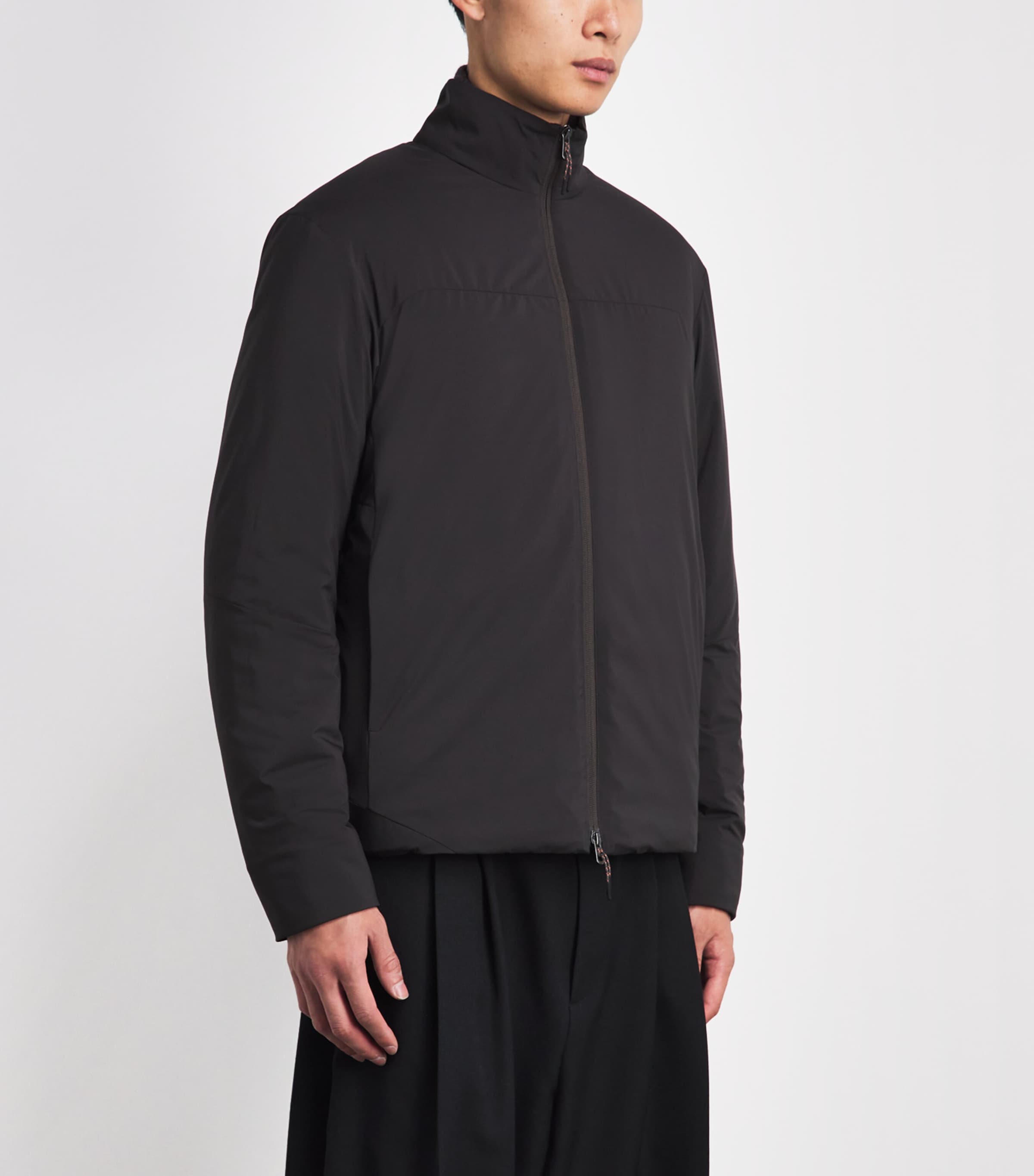 Sease Mens Padded Light Warmer Jacket 2.0 Dark Brown Image 4