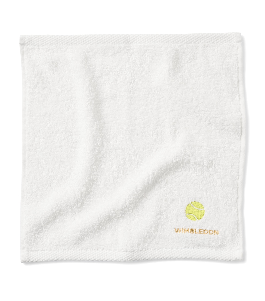 Christy x Wimbledon Face Cloths (Pack of 5) White Mix Image 5
