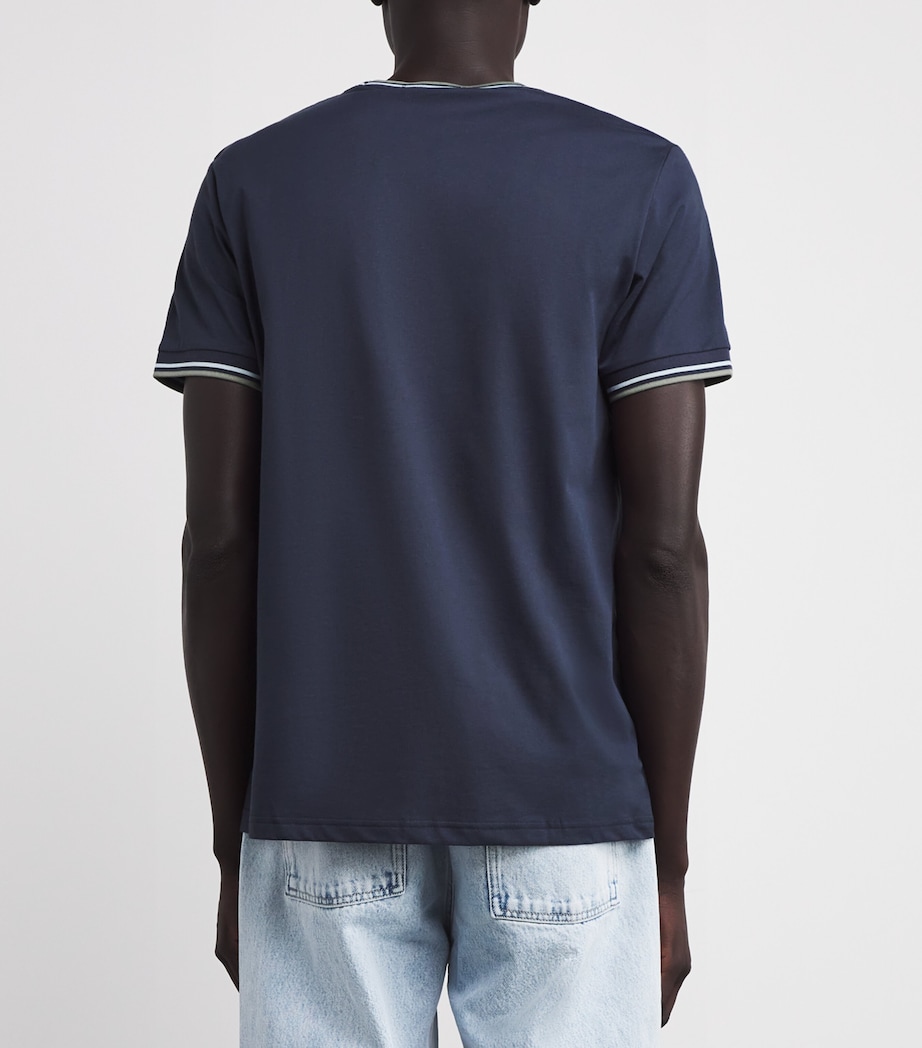 Cotton Twin Tipped T-Shirt Z47-DRKAIRF/LIC/BAYL Image 4