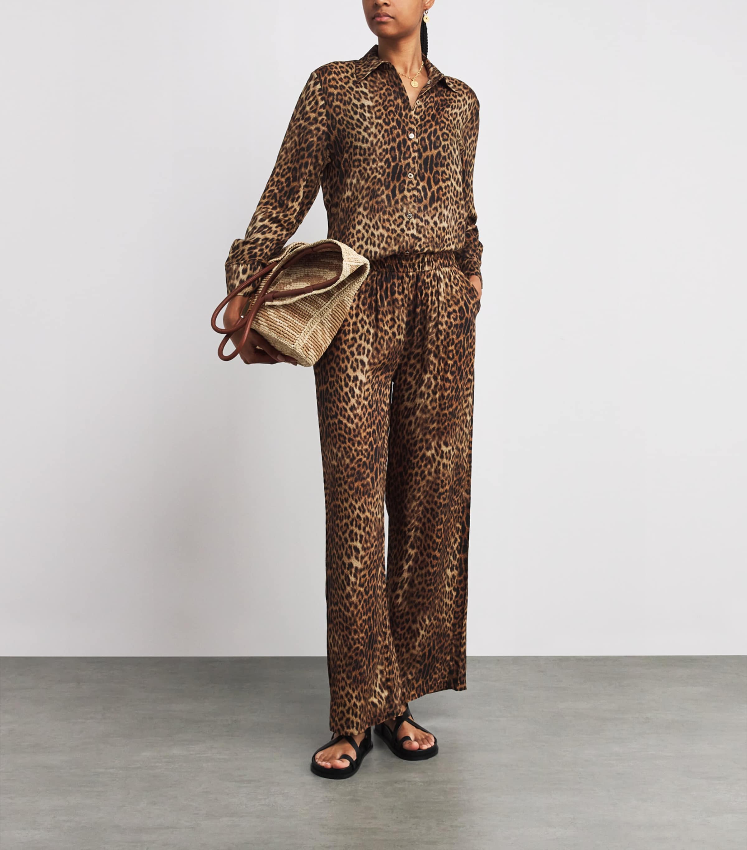 Cheetah Print Paige Shirt CHEETAH16 Image 2