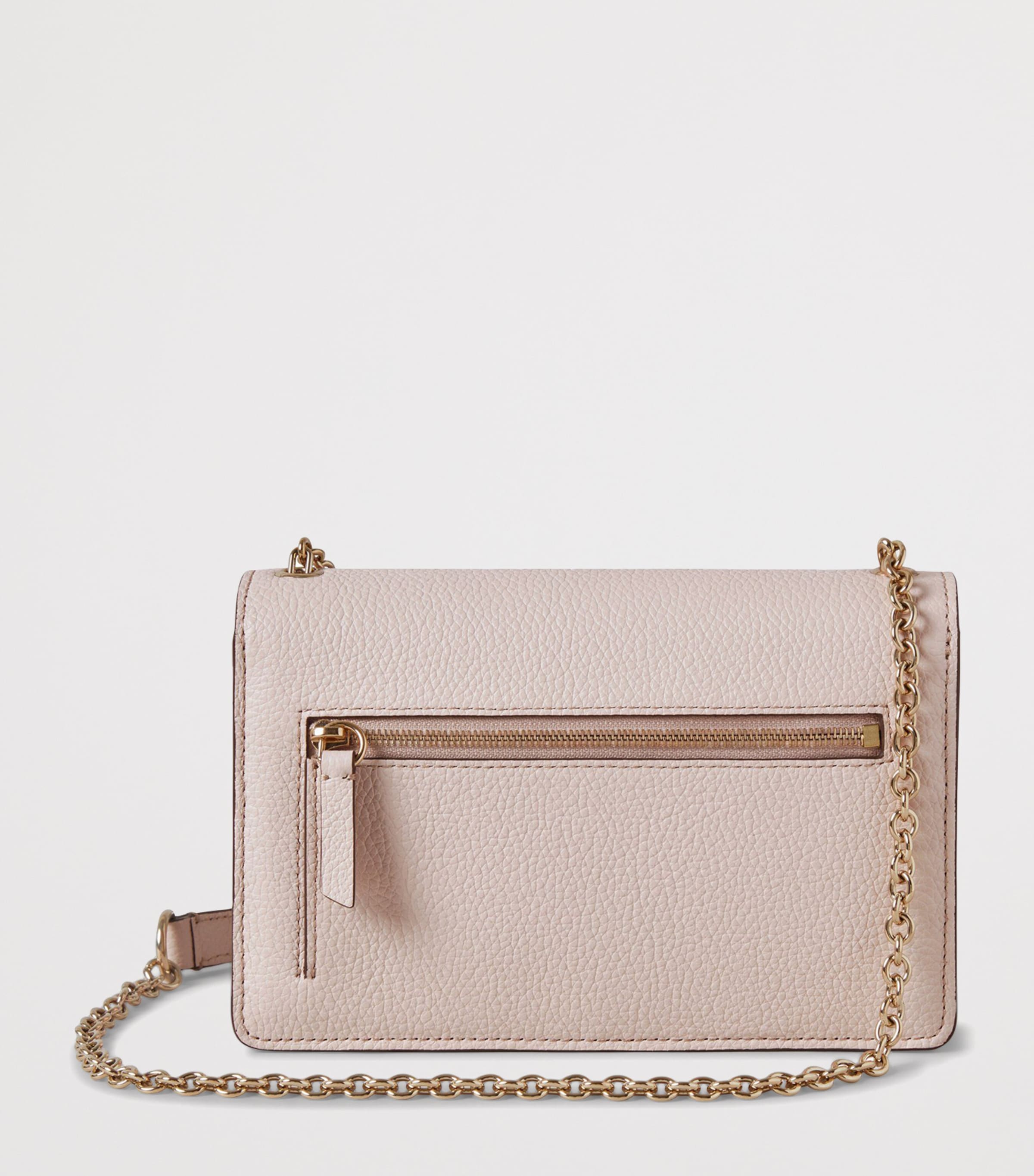 Mulberry Small Leather Darley Cross-Body Bag Blossom Pink Image 3