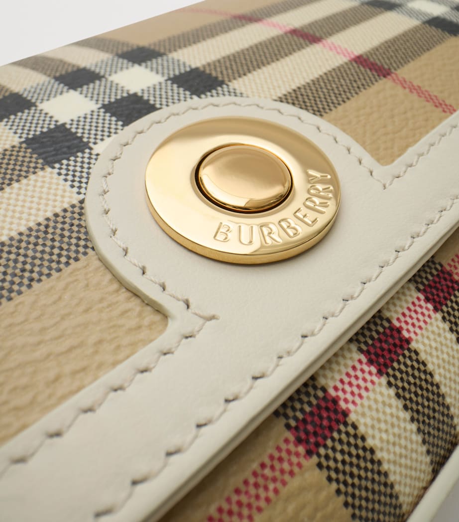 Burberry Check Note Top-Handle Bag Vntg Chk/soap Image 4