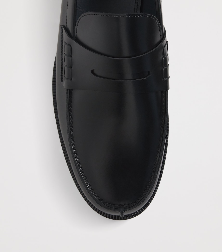 Leather Penny Loafers 1000 Image 5