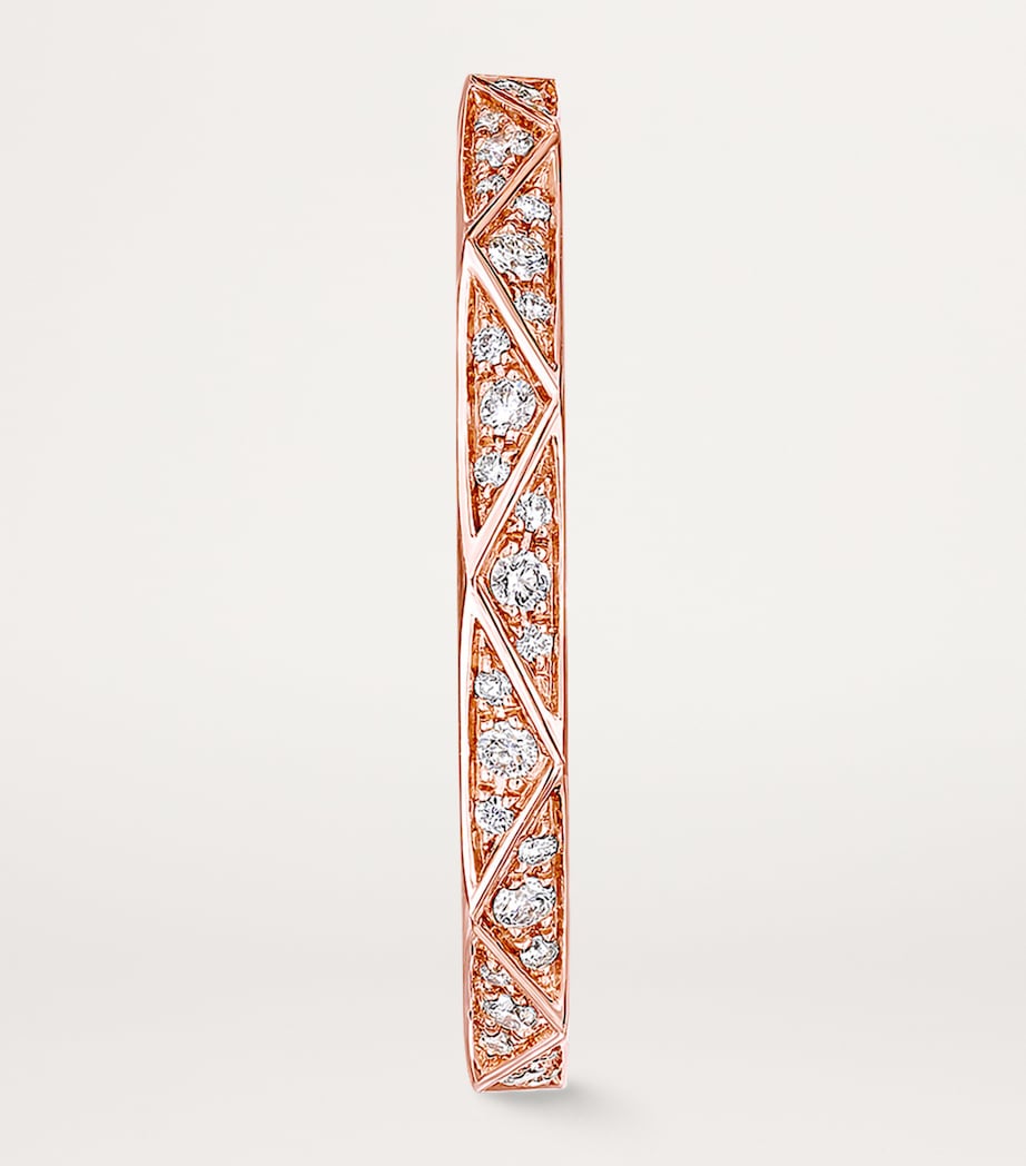 Rose Gold and Diamond Laurence Graff Signature Band (2.3mm) ROSE GOLD Image 2