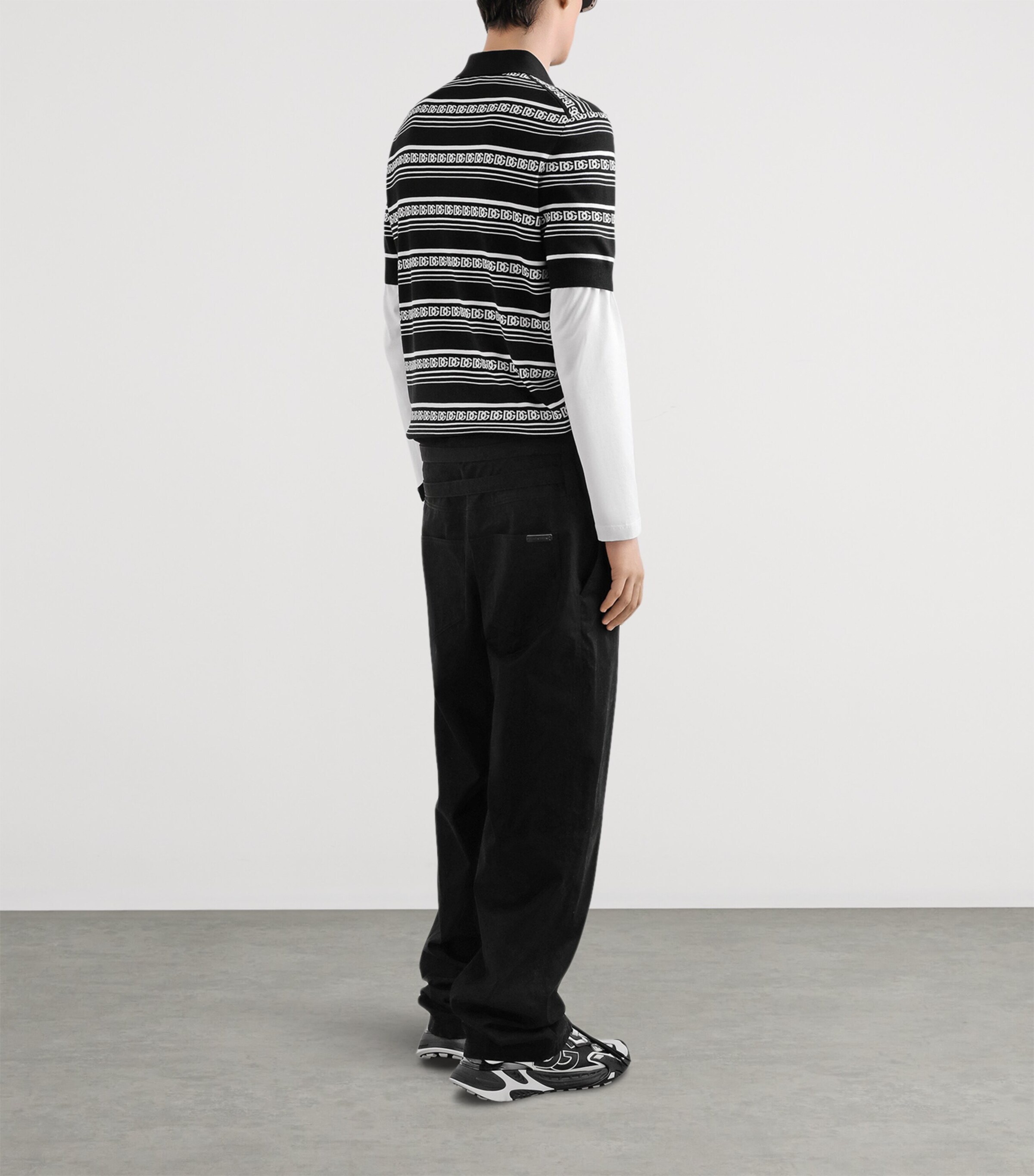 Cotton Long-Sleeve T-Shirt W0800-OPTICAL WHITE Image 3