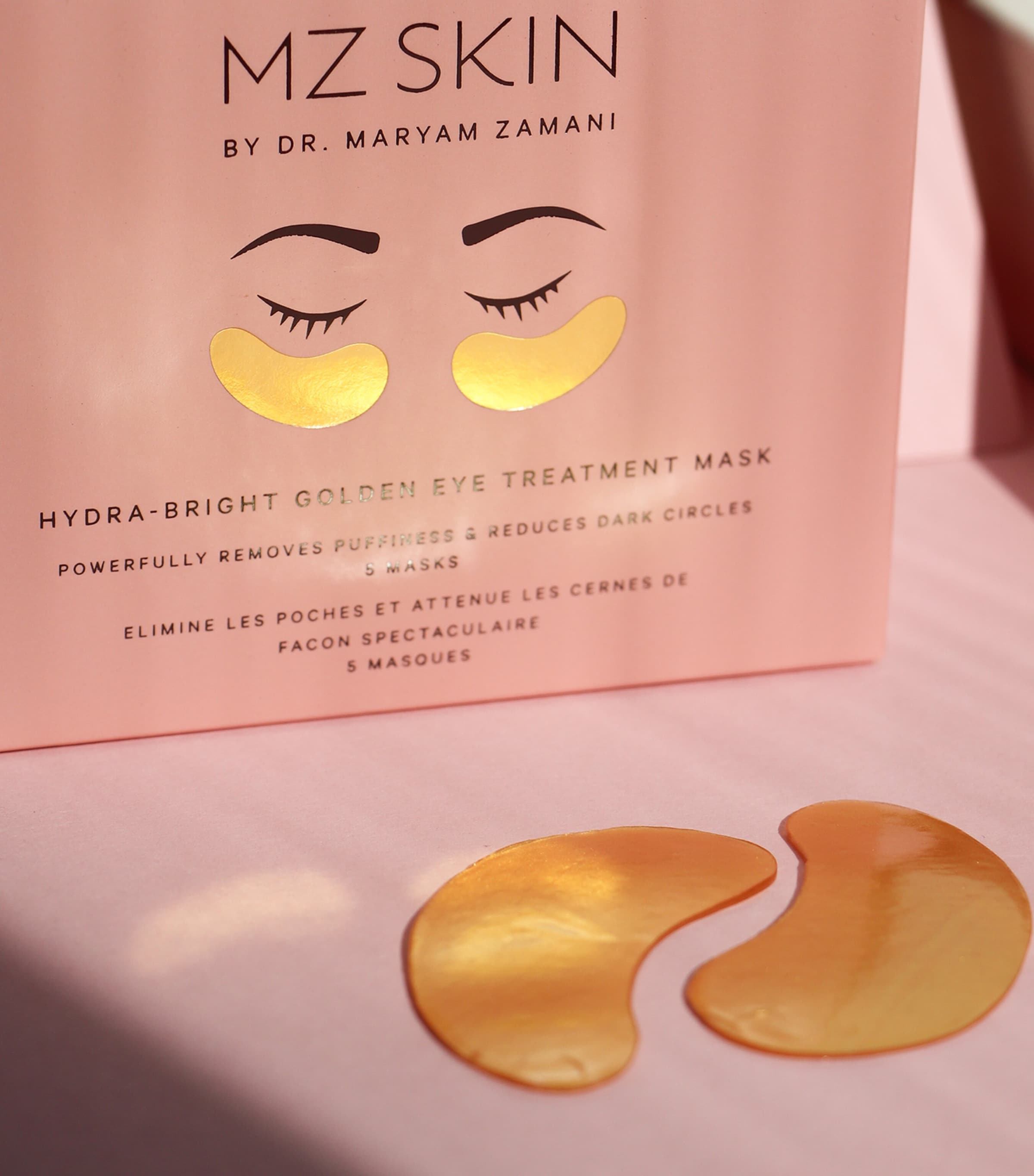 Hydra-Bright Golden Eye Treatment Mask NO COLOUR Image 3