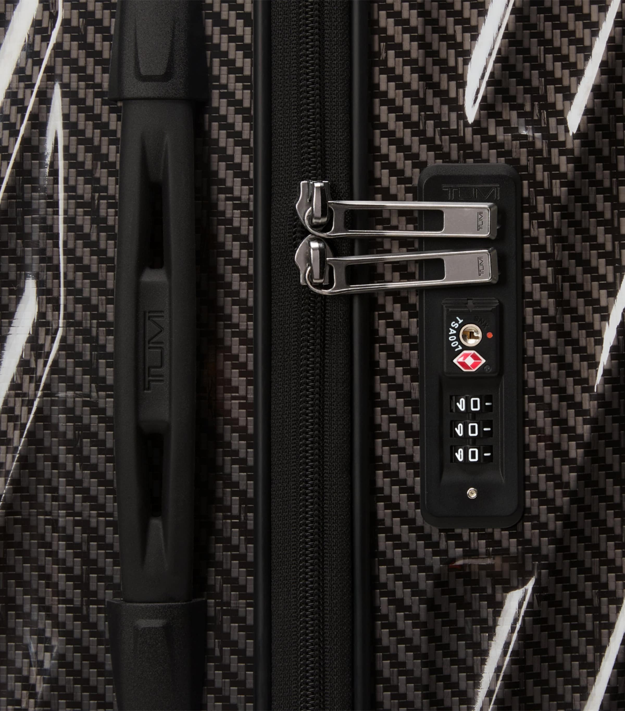 19 Degree Lite Short Trip Checked Suitcase (66cm) BLACK GRAPHITE A205 Image 7