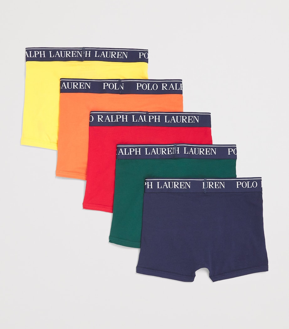 Pack of 5 Stretch-Cotton Boxer Briefs (6-14 Years) ANDOVER HEATHER Image 3