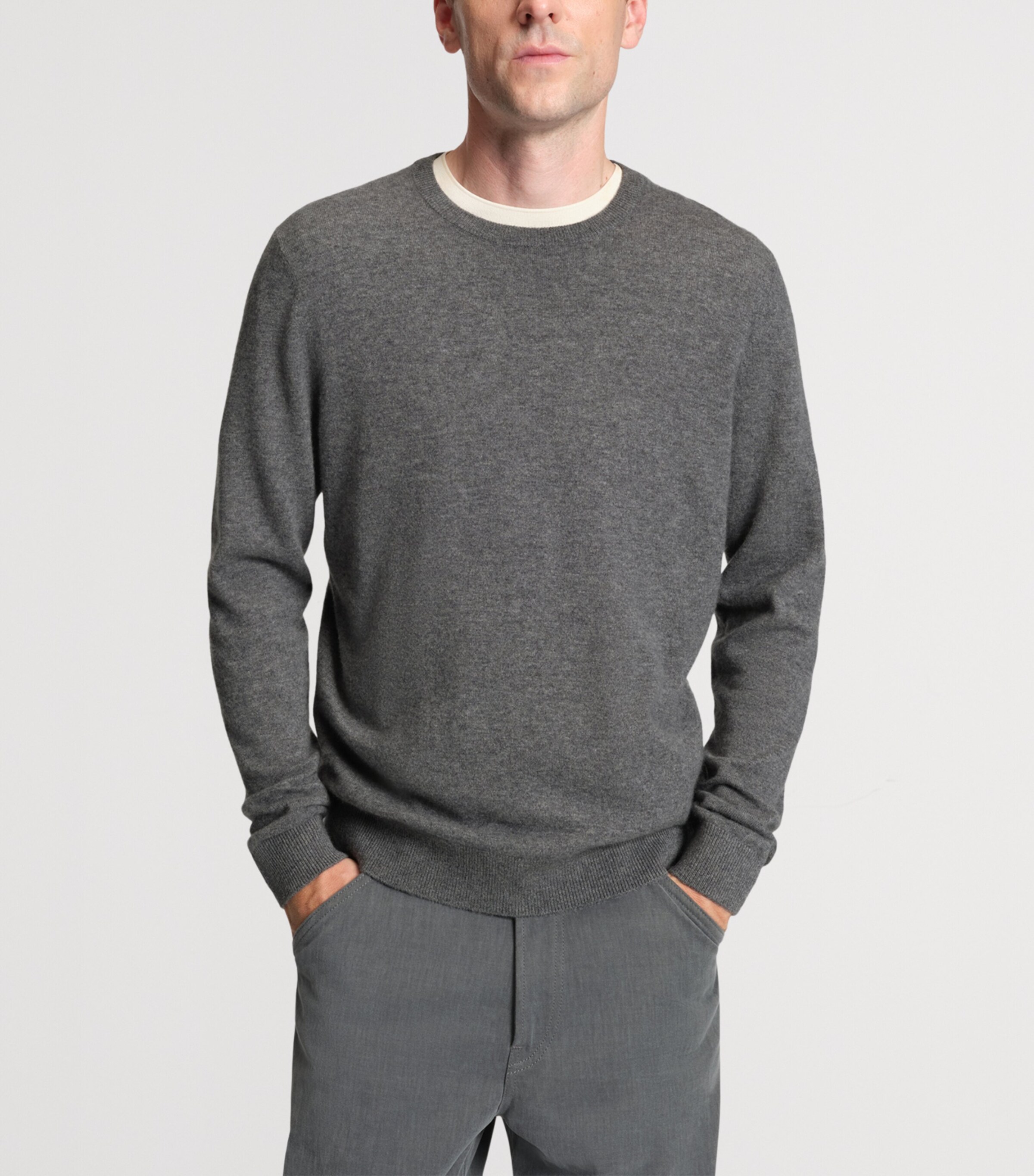 BOSS Mens Cashmere Sweater Image 2