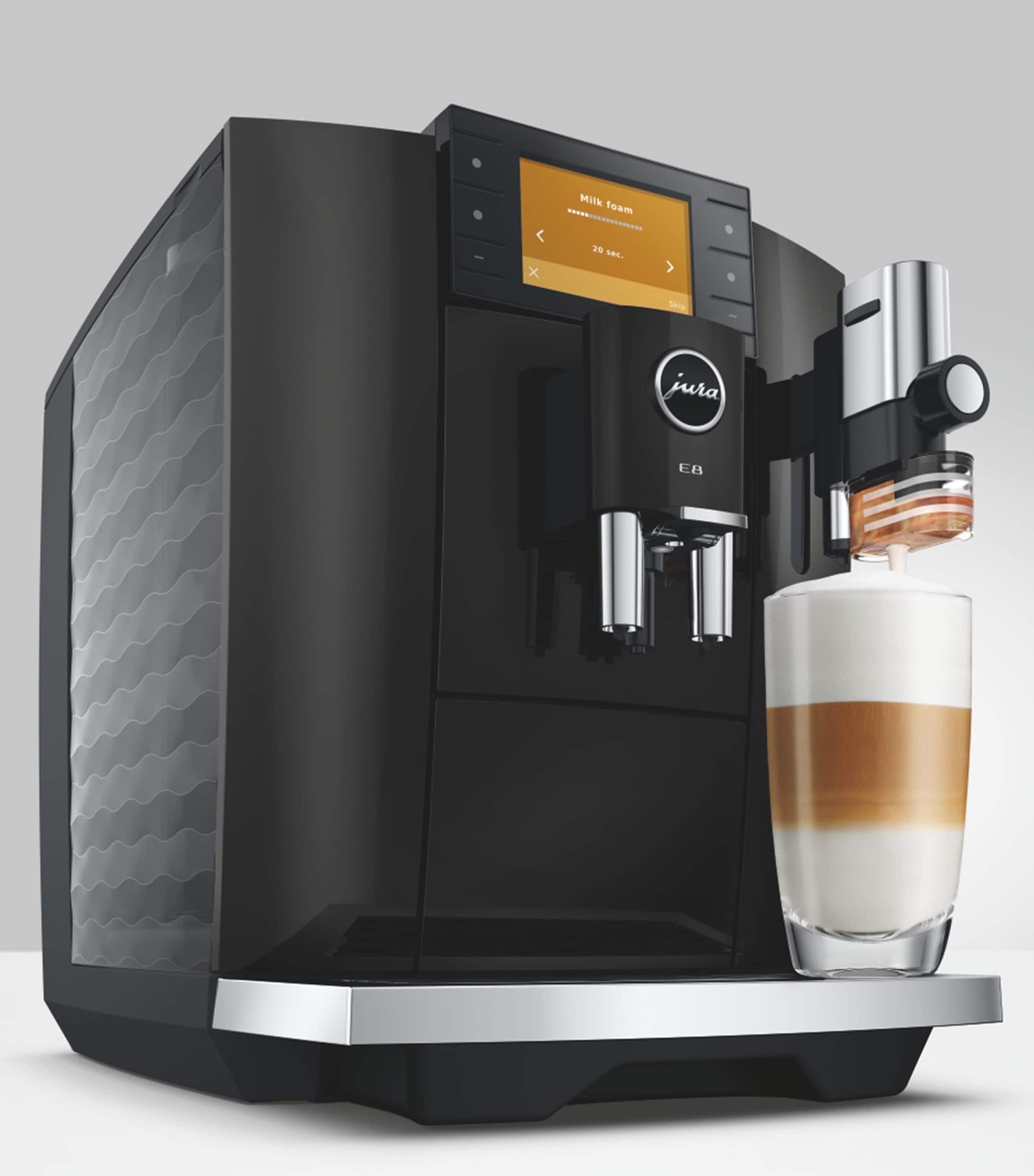Jura E8 Coffee Machine Black Image 5