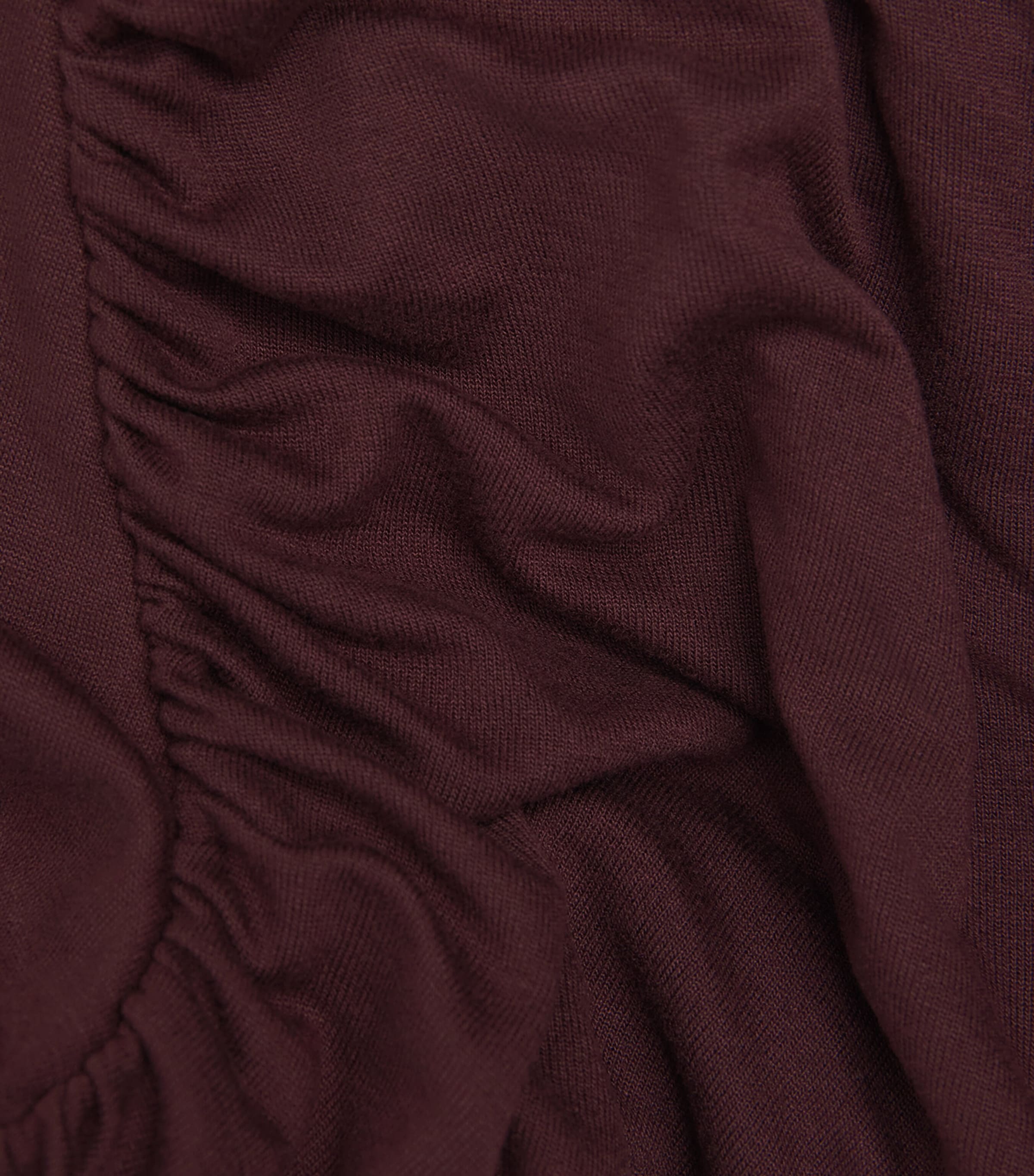 Rick Owens Womens Asymmetric Abito Edfu Gown Wine Image 5