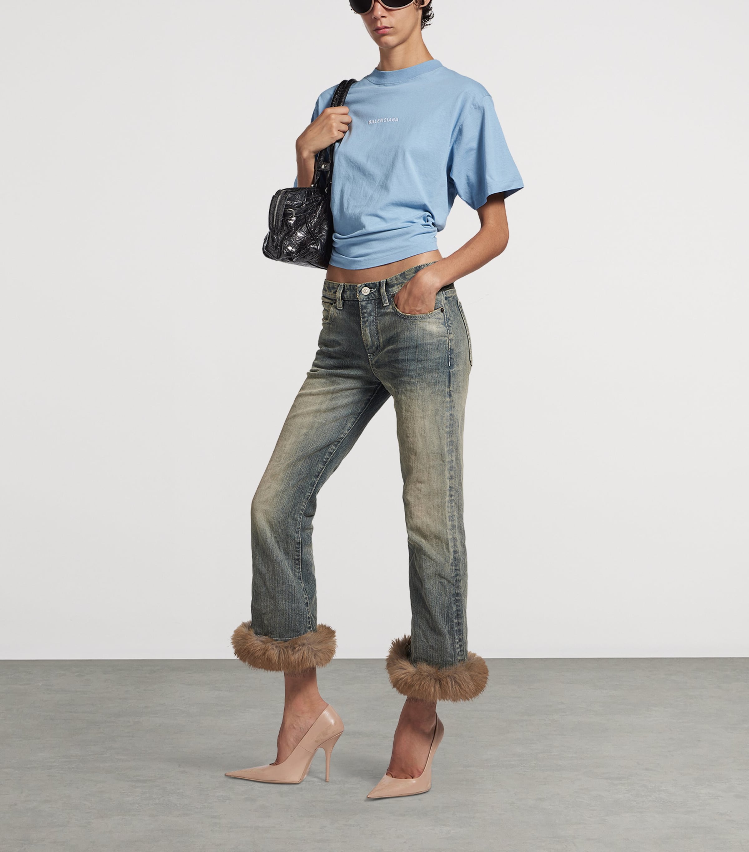 Cotton Embroidered T-Shirt 4773 Image 2