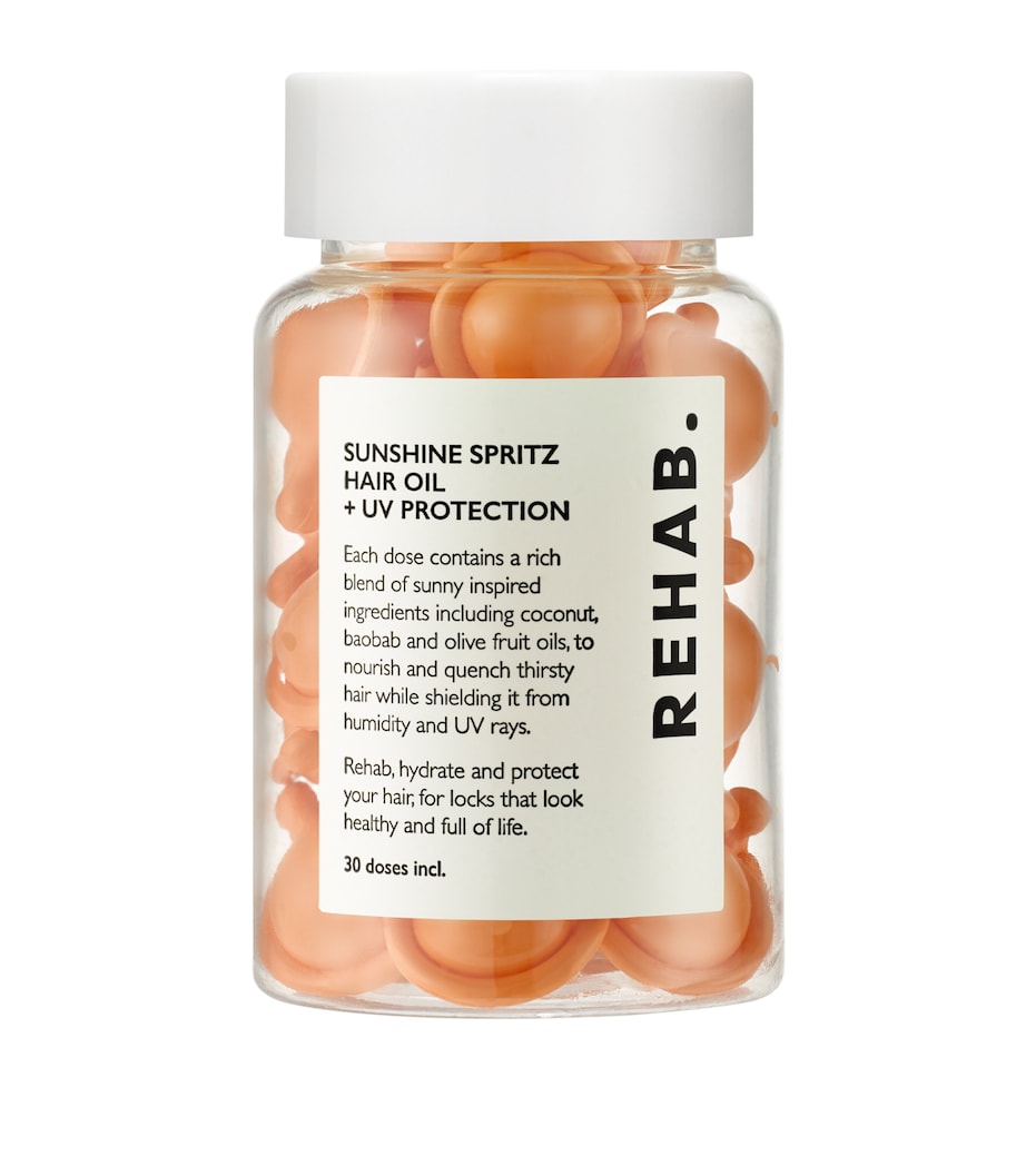 REHAB. Sunshine Spritz UV Protection Hair Oil (30 x 1 ml) Image 1