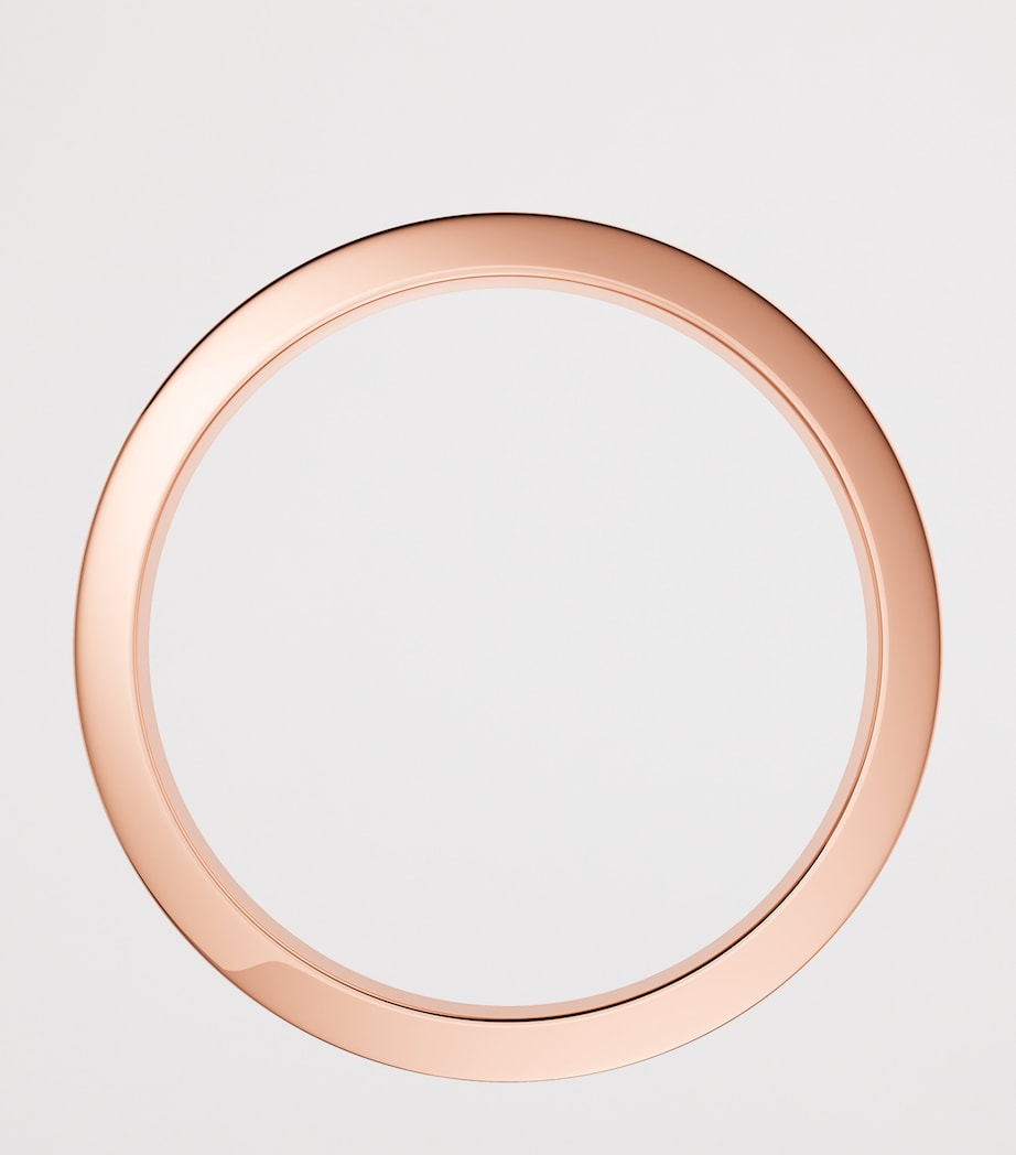 Rose Gold and Diamond C de Cartier Wedding Ring ROSE GOLD Image 2
