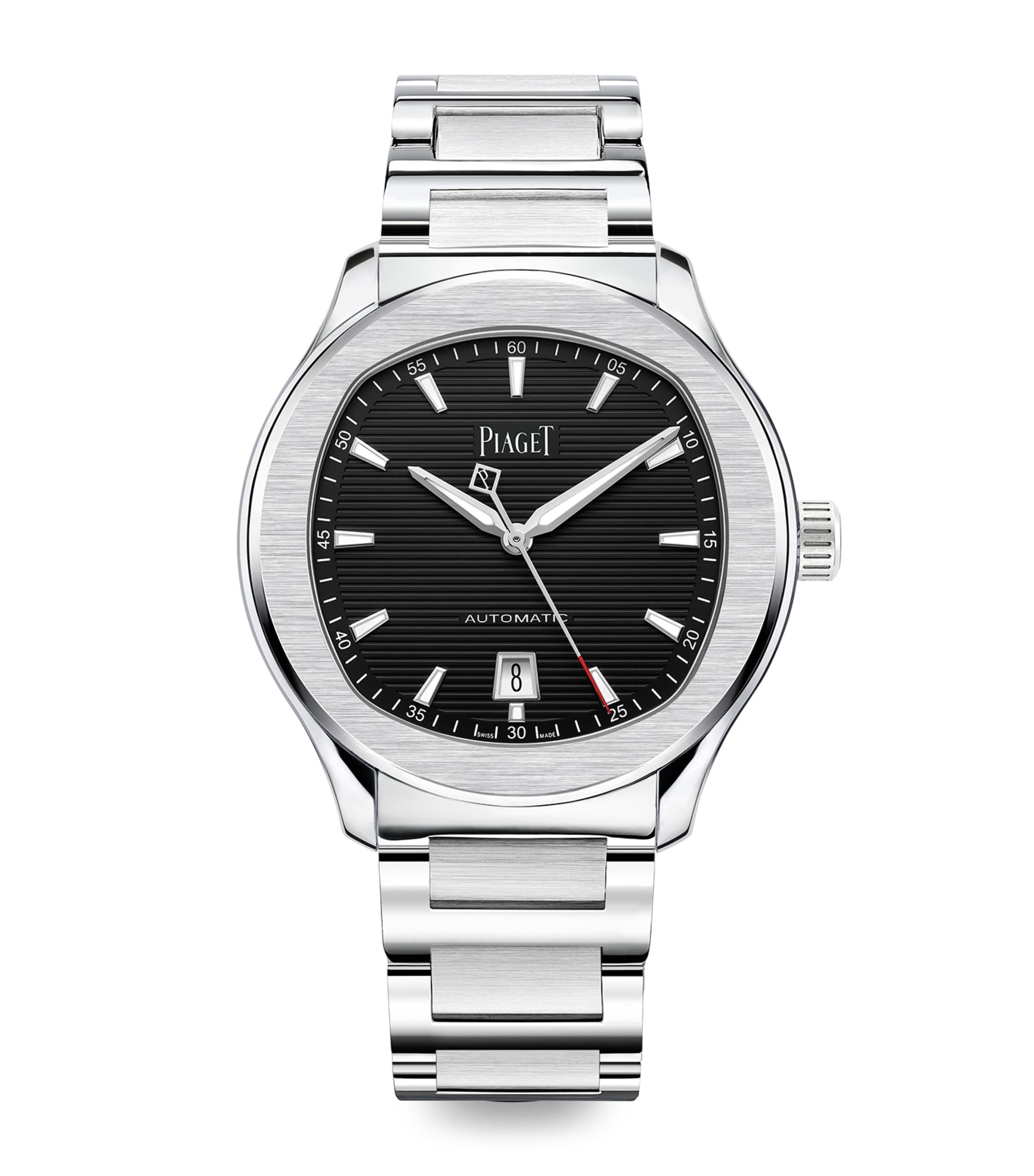 Stainless Steel Polo Date Watch 42mm