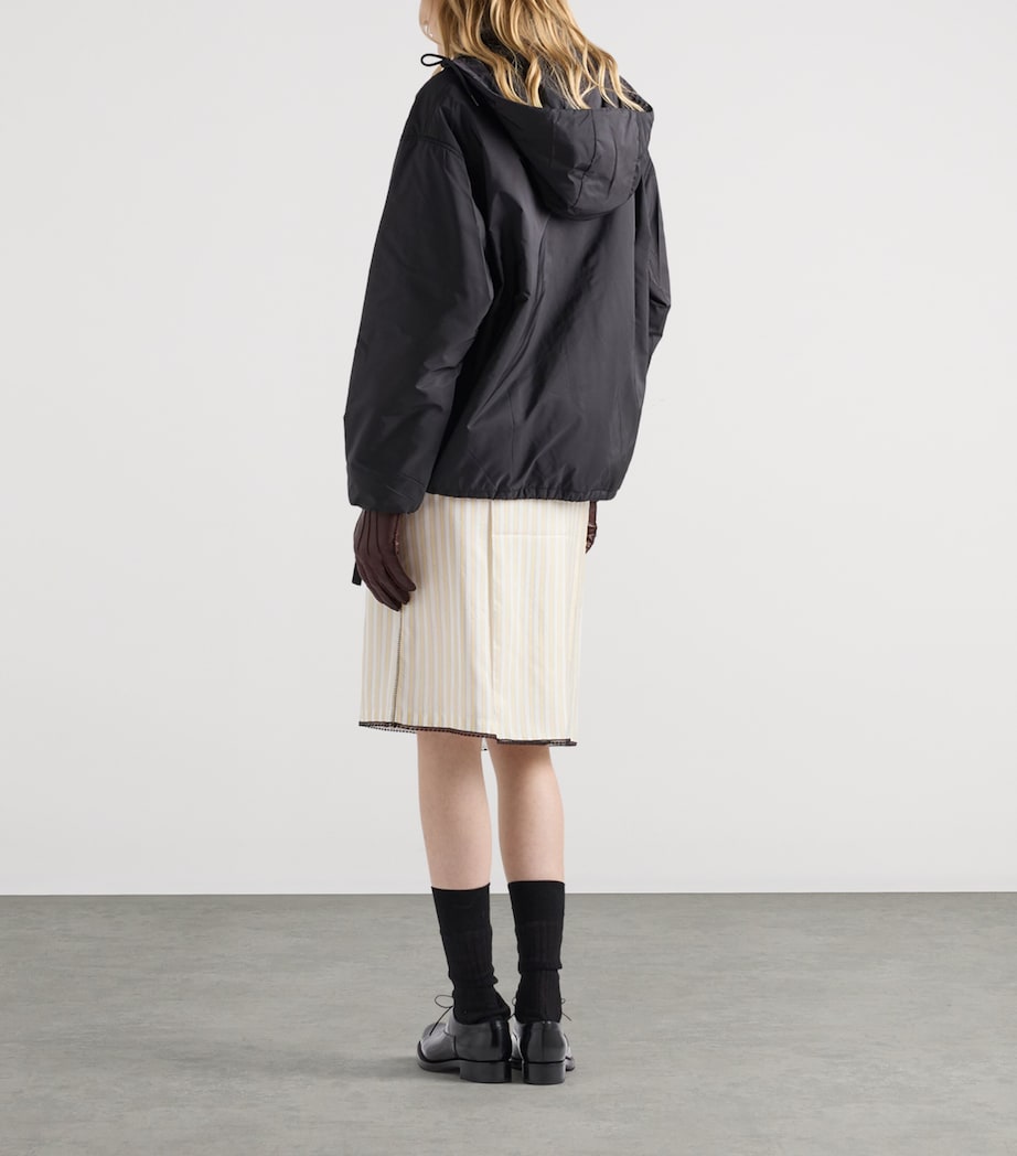 Prada Womens Re-Nylon Lightweight Jacket Black Image 5