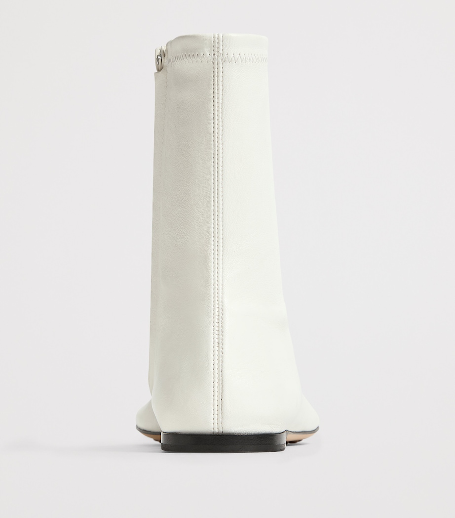 Bottega Veneta Leather Ankle Boots Image 4