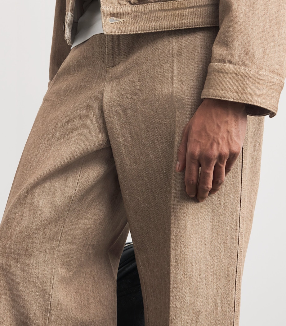 Straight Tailored Jeans 217 BARLEY Image 6