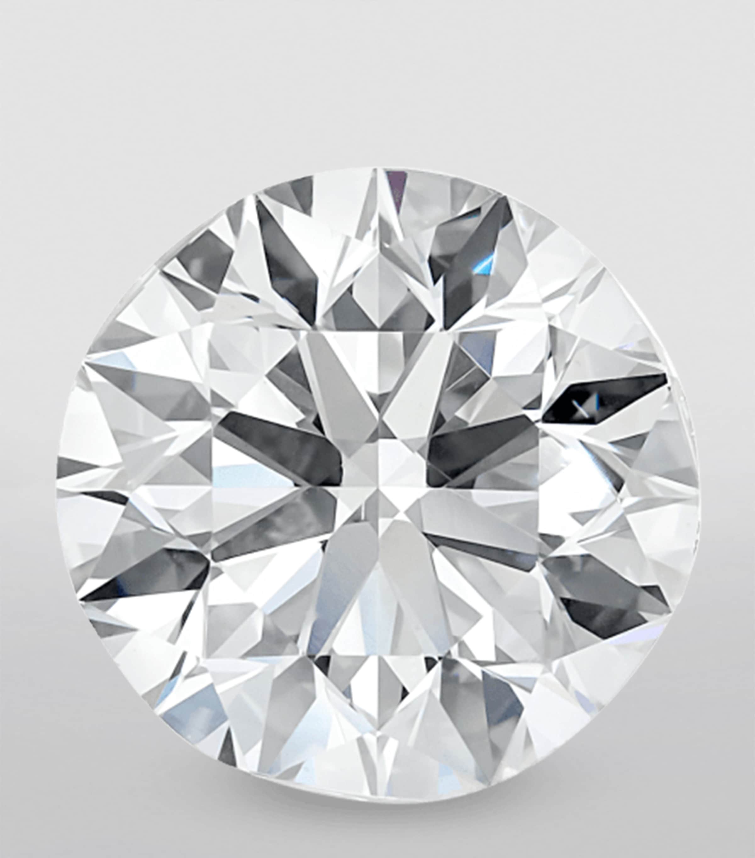 White Gold and White Diamond Invisible Set Single Earring (3mm) WHITE GOLD Image 3