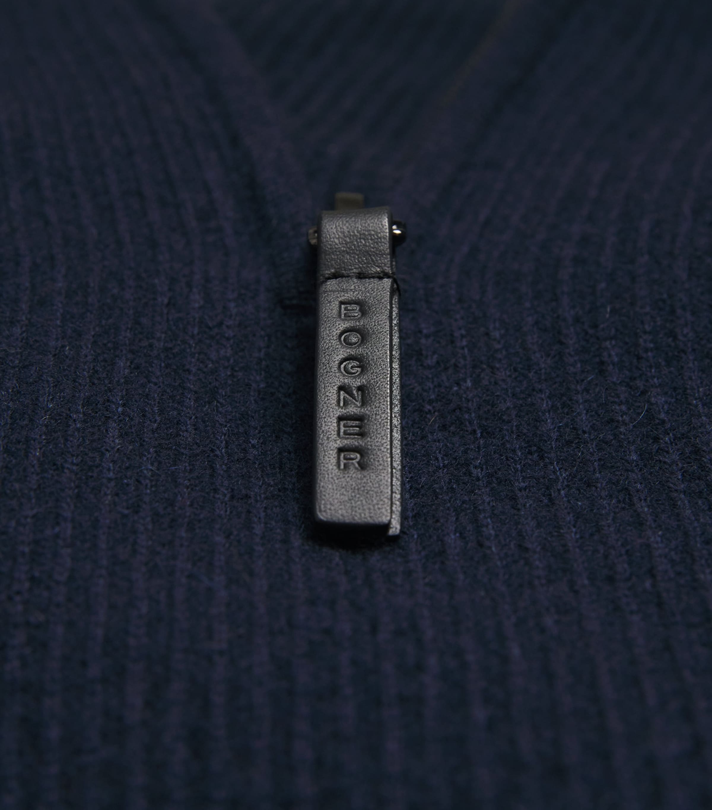 Derek Quarter-Zip Sweater 464-NAVY Image 5