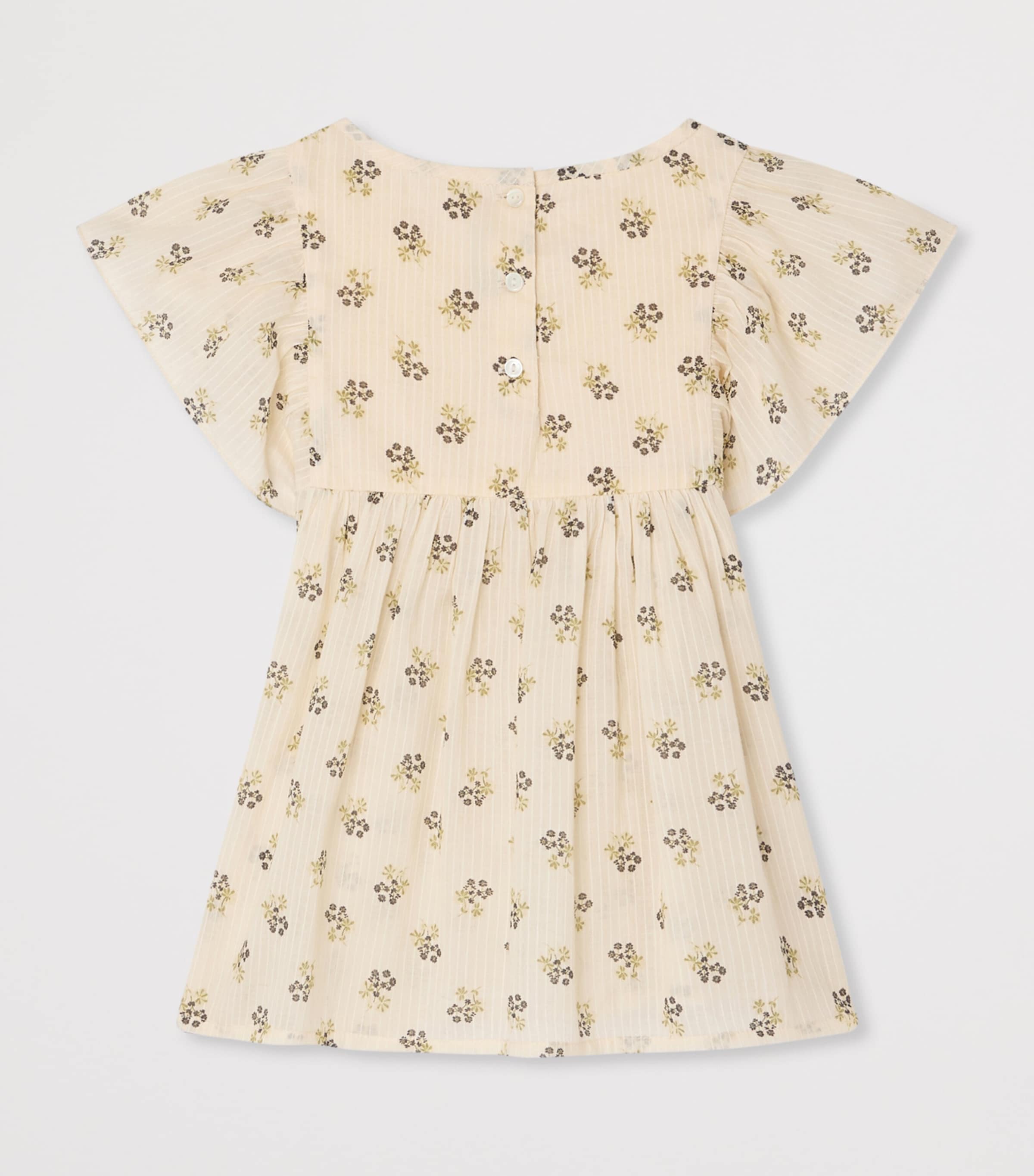 Cotton Christie Blouse (10-14 Years) FLEURS ECRU Image 2