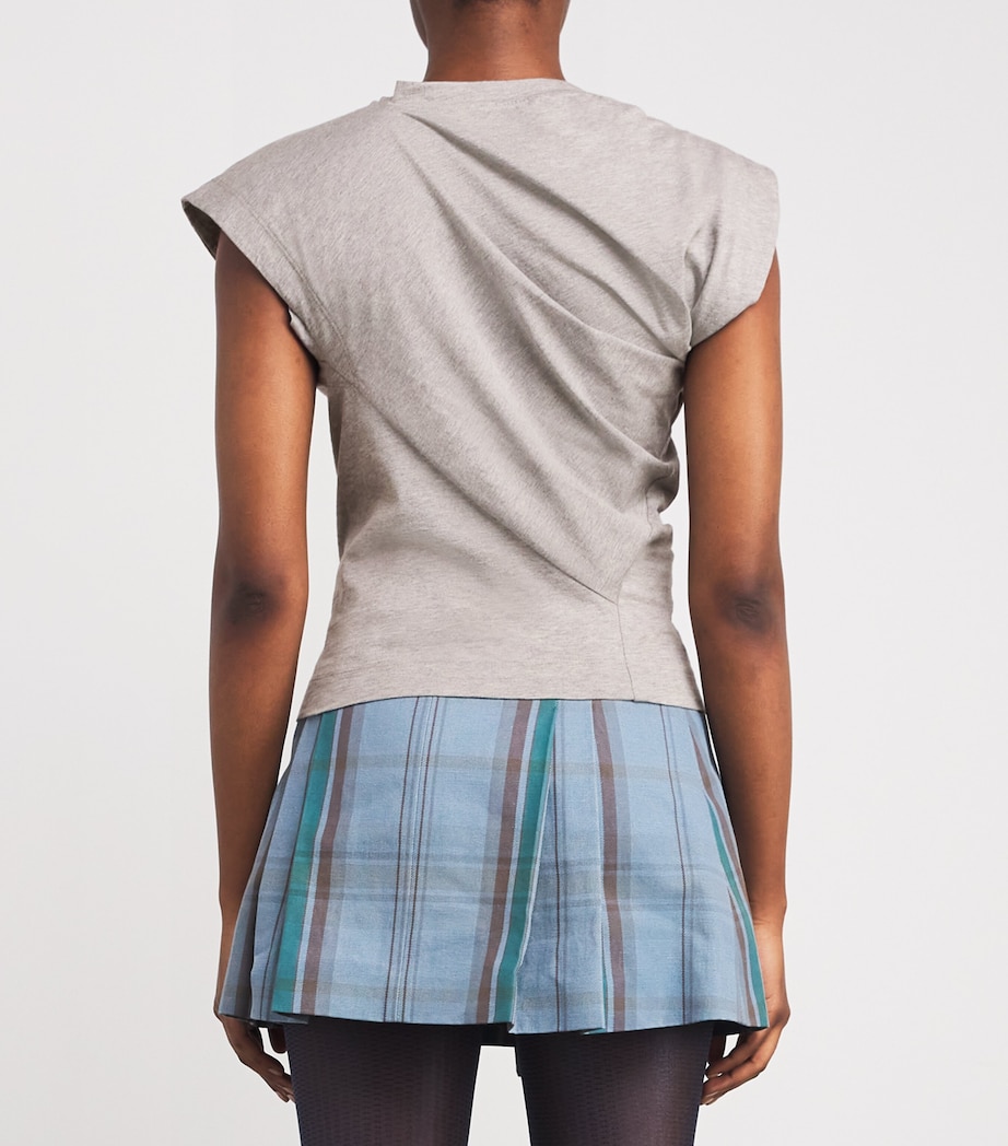 Asymmetric Orb Hebo Top P001 GREY MELANGE Image 4