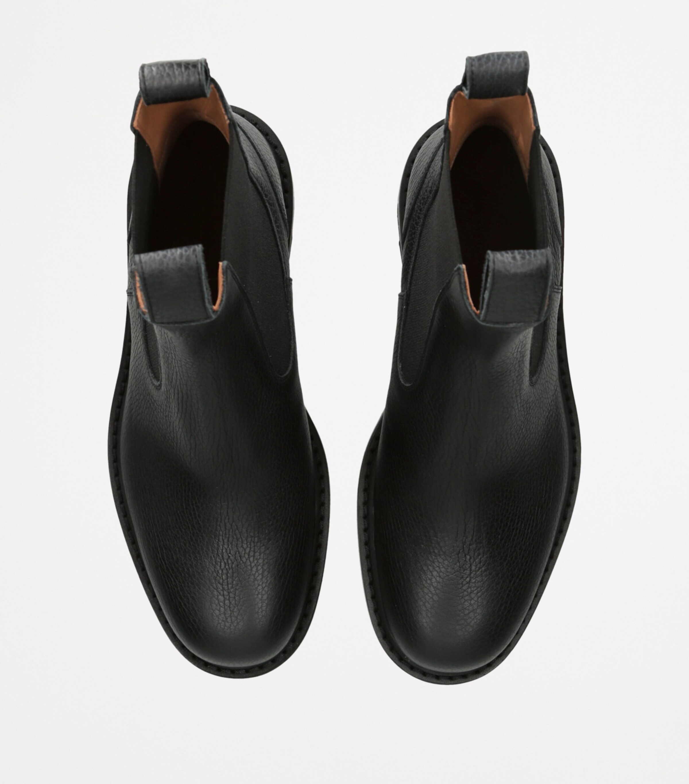 DRIES VAN NOTEN Leather Ankle Boots Black Image 4