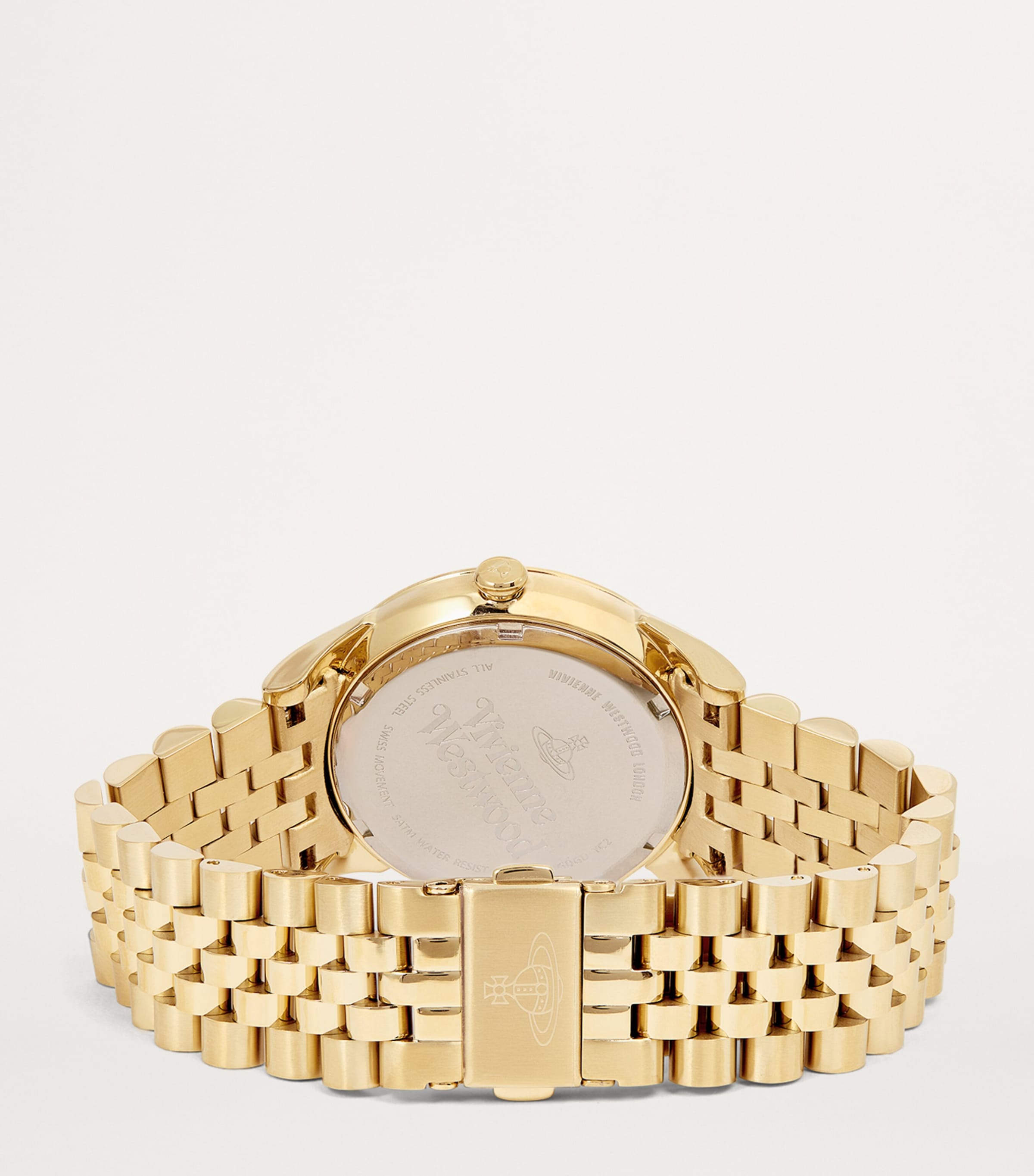Vivienne Westwood Swarovski-Detail Wallace Watch 38mm Gold Image 3