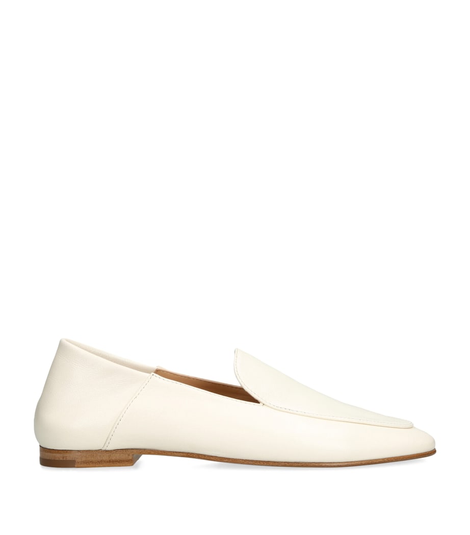 Leather Gio Loafers WHITE Image 1