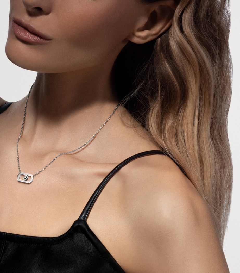Messika So Move White Gold and Diamond Necklace White Gold Image 2