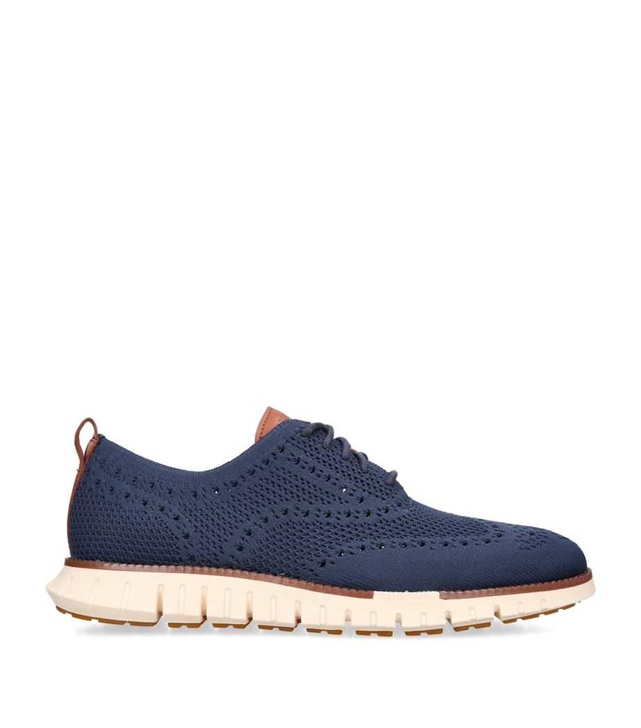 ZERØGRAND StitchLite Oxford Shoes NAVY Image 1