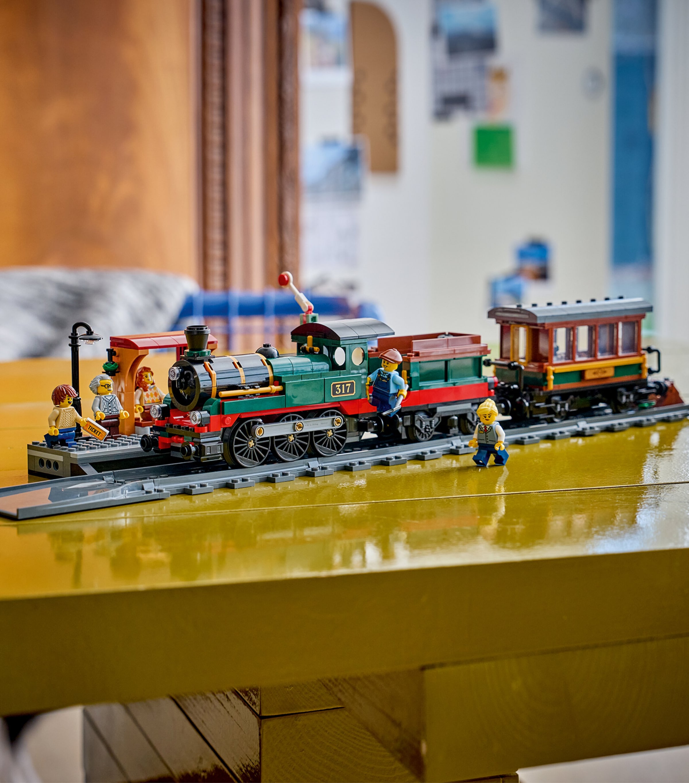 Lego LEGO City Vintage Steam Train Toy Building Set 60511 Image 4