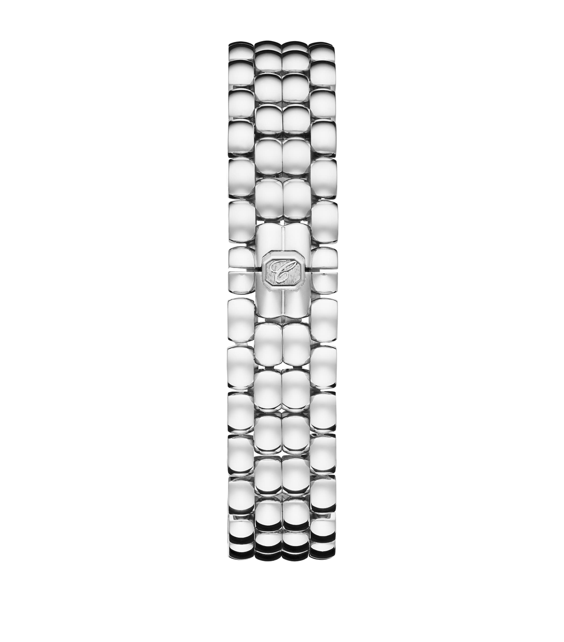 Chopard Stainless Steel and Diamond Happy Sport Oval Watch 29mm Stainless Steel Image 2