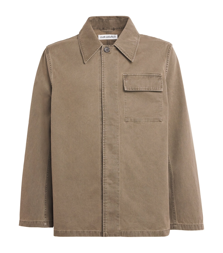 Cotton Dutch Work Jacket DITCH WASH OUT TWILL Image 1
